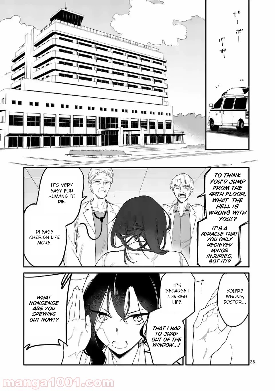 Liar Satsuki Can See Death Chapter 1 page 33 - Chapter 1: Decapitation