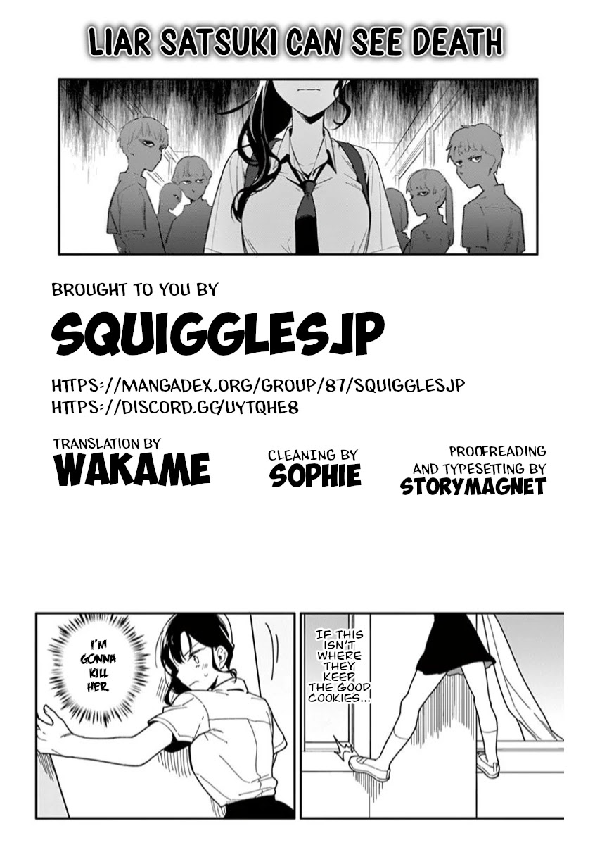 Liar Satsuki Can See Death Chapter 10 page 23 - Chapter 10: Fragments (2)