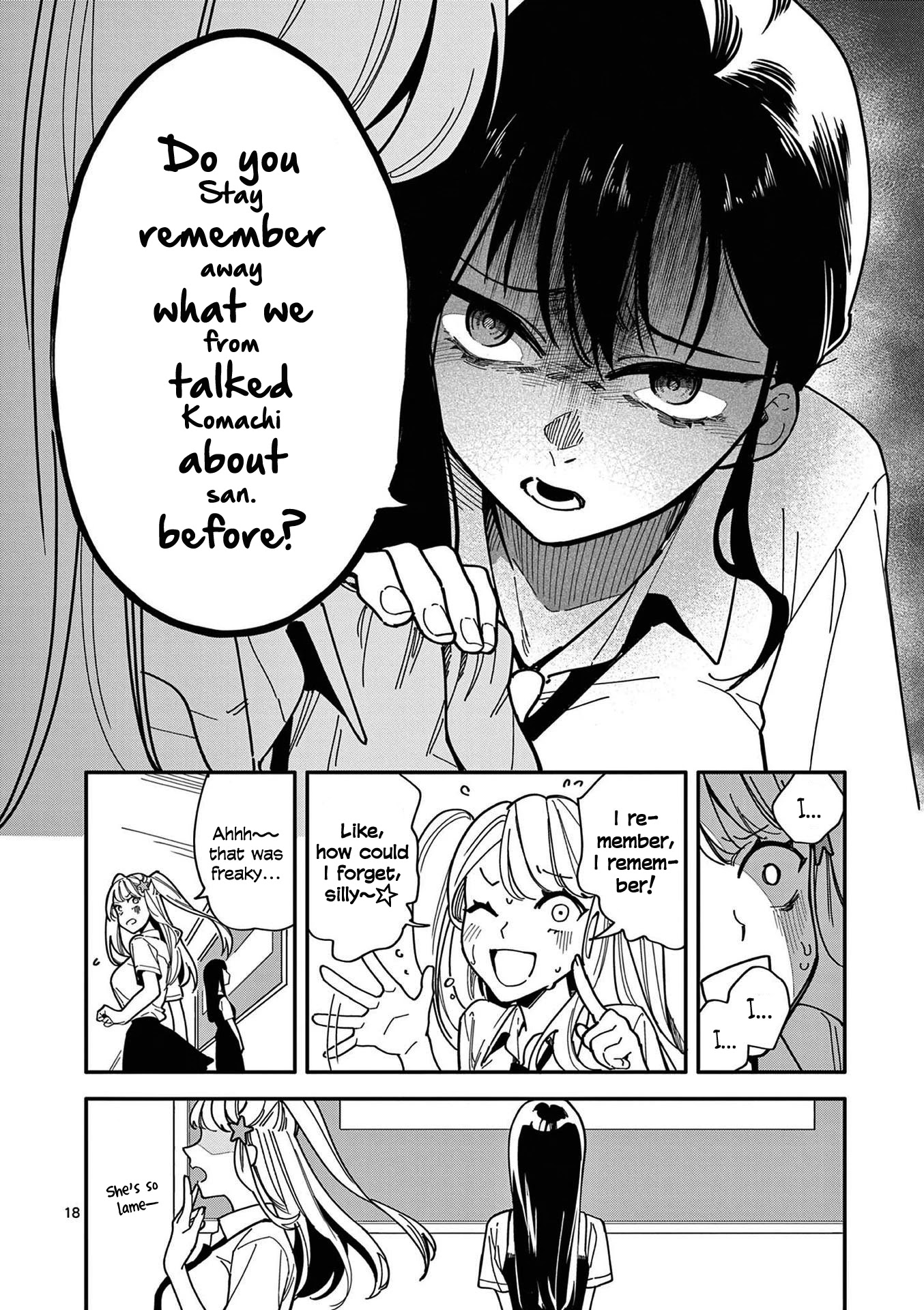 Liar Satsuki Can See Death Chapter 11 page 18 - Chapter 11: Fragments (3)