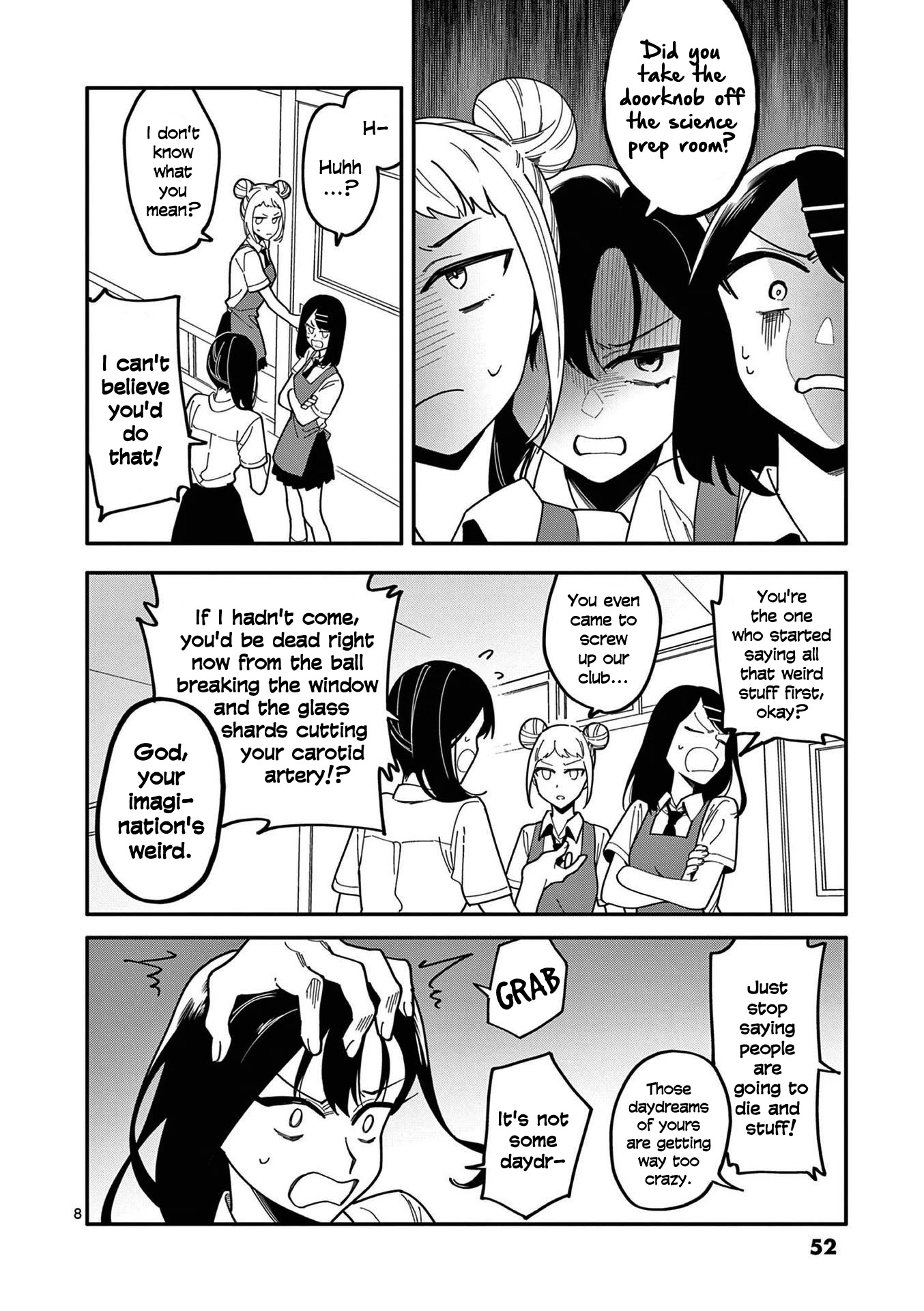 Liar Satsuki Can See Death Chapter 11 page 8 - Chapter 11: Fragments (3)