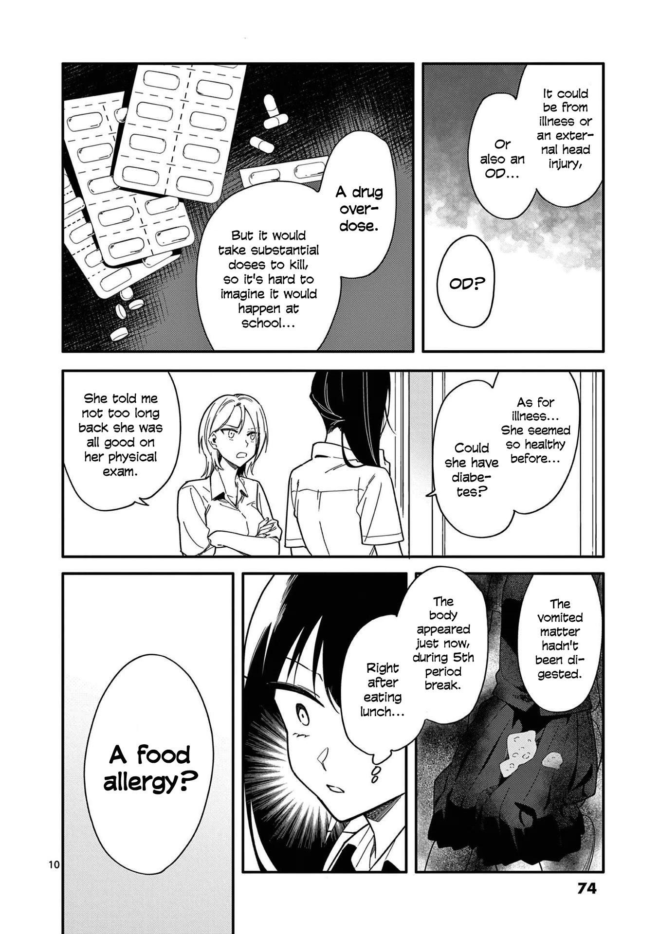 Liar Satsuki Can See Death Chapter 12 page 10 - Chapter 12: Multiplication (1)