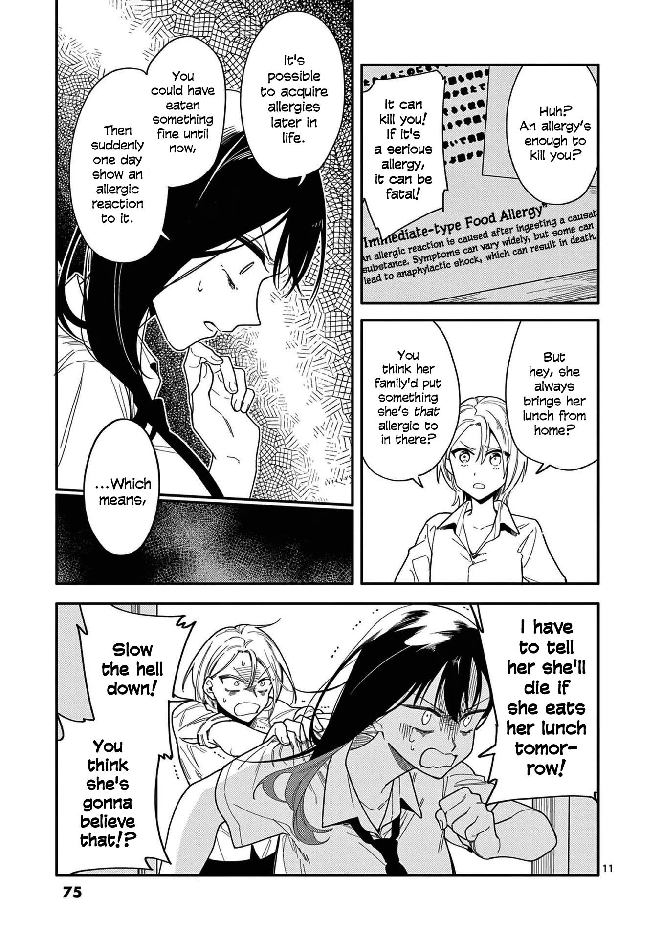 Liar Satsuki Can See Death Chapter 12 page 11 - Chapter 12: Multiplication (1)