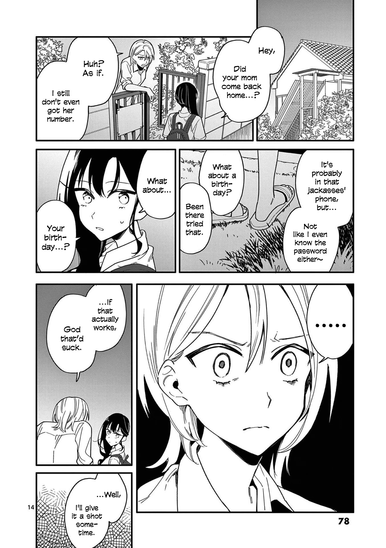 Liar Satsuki Can See Death Chapter 12 page 14 - Chapter 12: Multiplication (1)