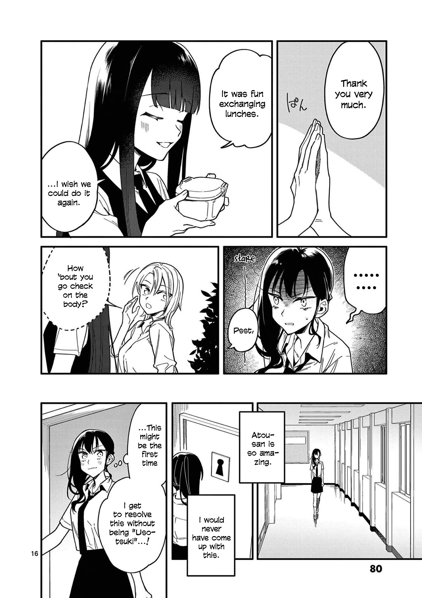 Liar Satsuki Can See Death Chapter 12 page 16 - Chapter 12: Multiplication (1)