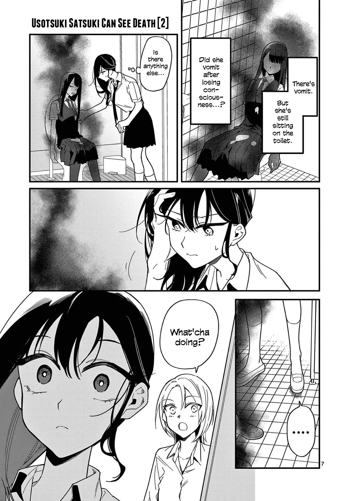 Liar Satsuki Can See Death Chapter 12 page 7 - Chapter 12: Multiplication (1)