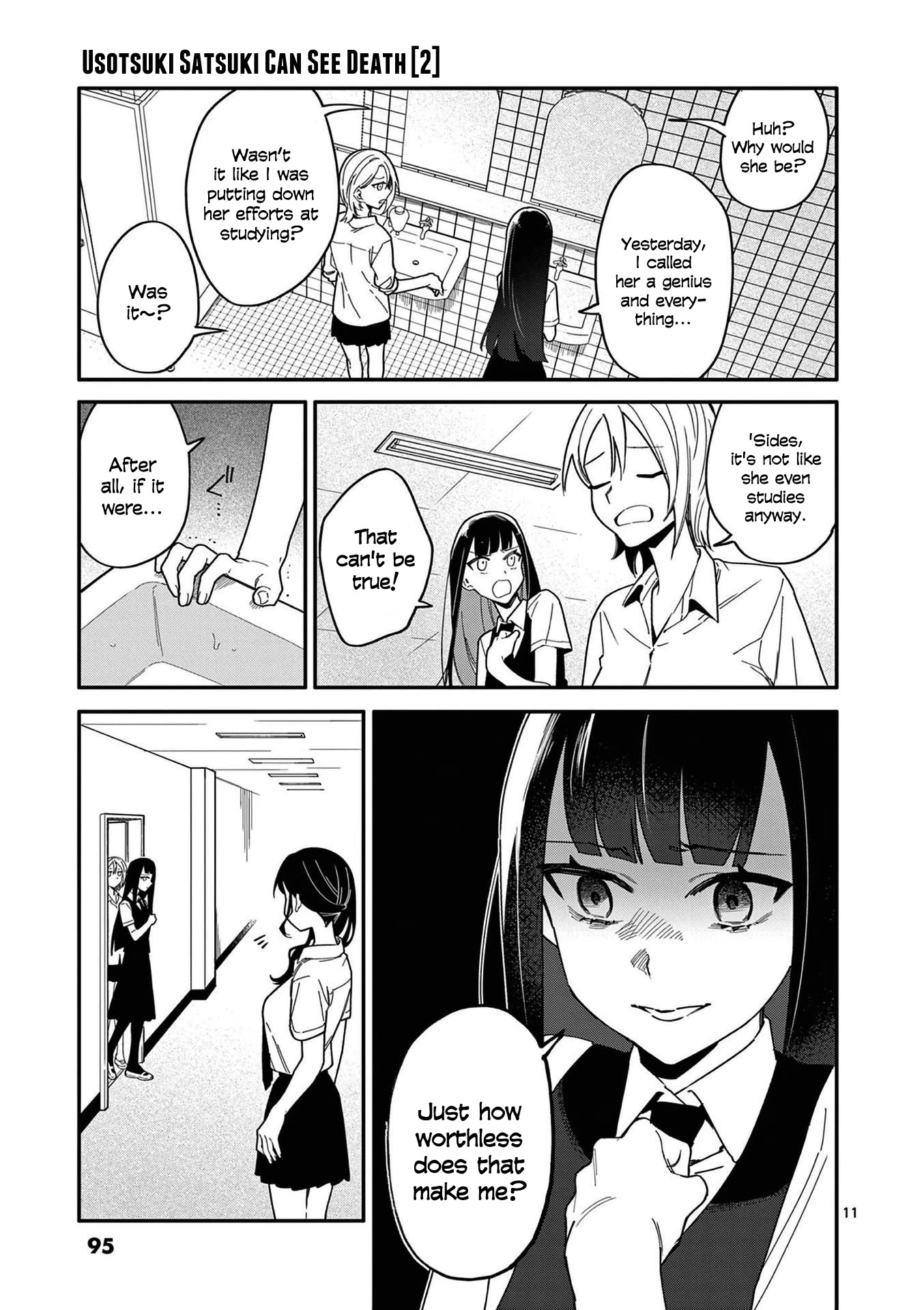 Liar Satsuki Can See Death Chapter 13 page 11 - Chapter 13: Multiplication (2)