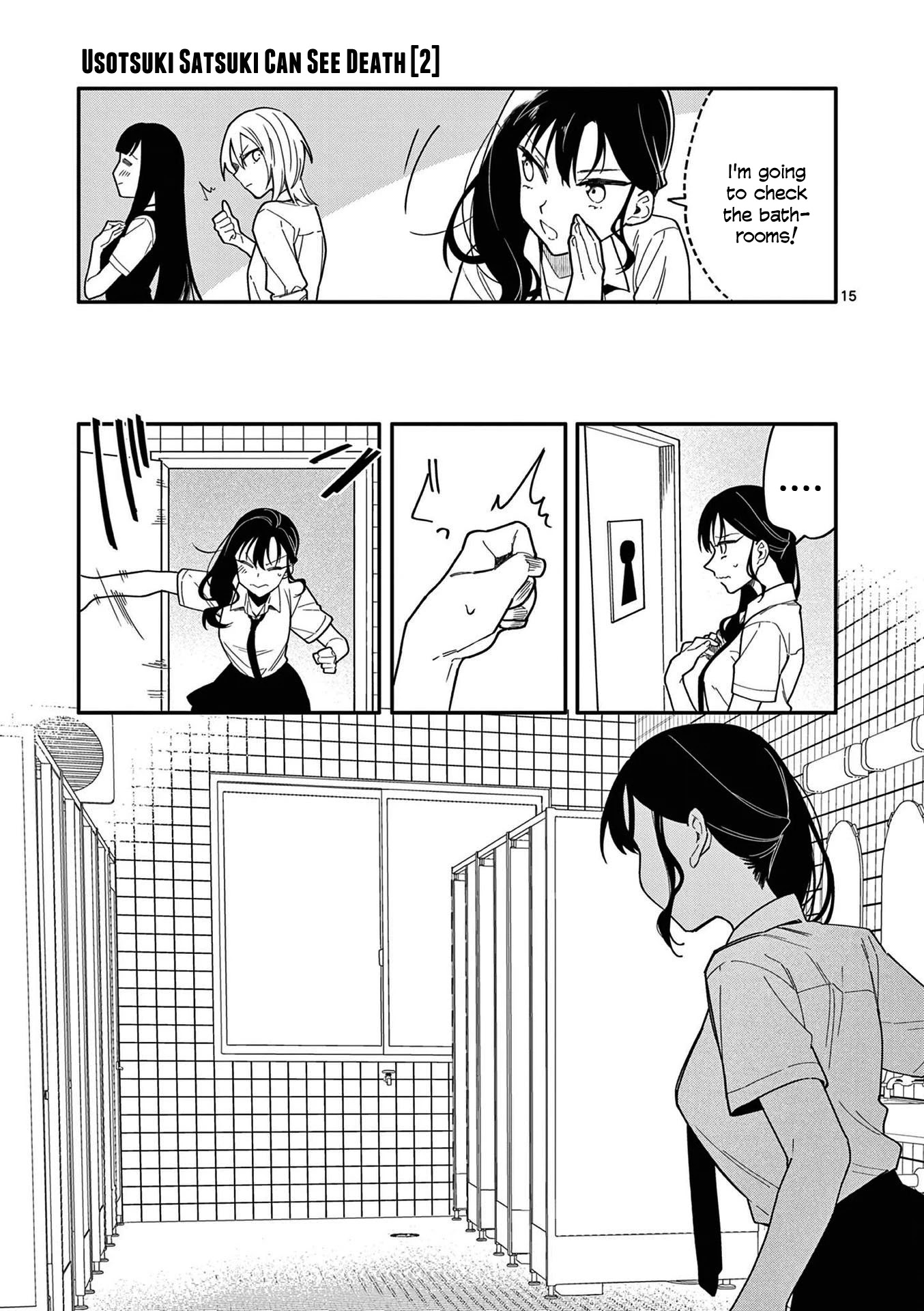 Liar Satsuki Can See Death Chapter 13 page 15 - Chapter 13: Multiplication (2)