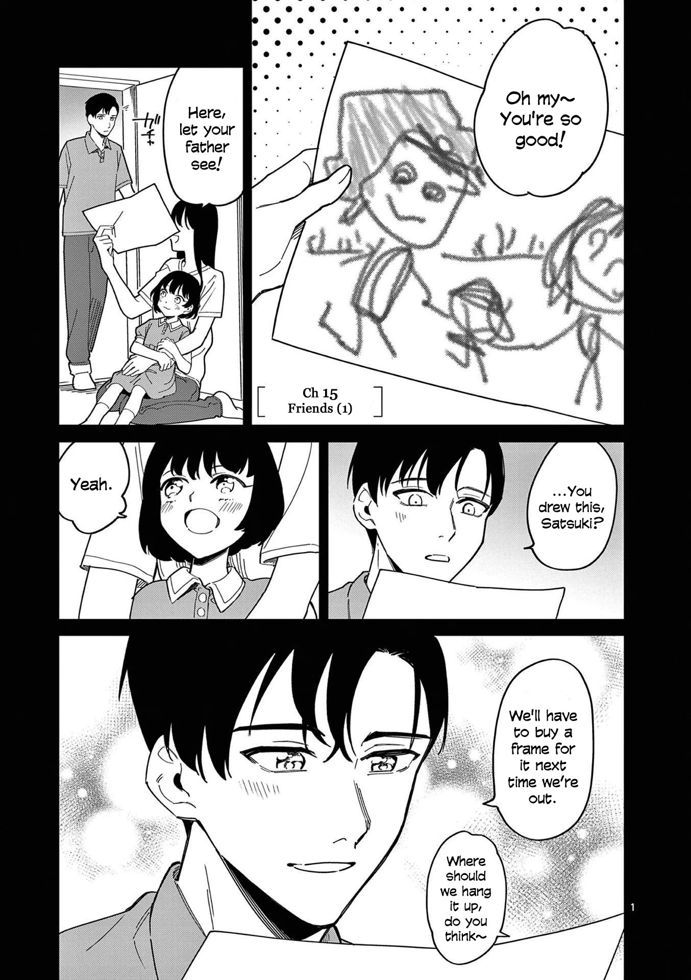 Liar Satsuki Can See Death Chapter 15 page 1 - Chapter 15: Friends (1)