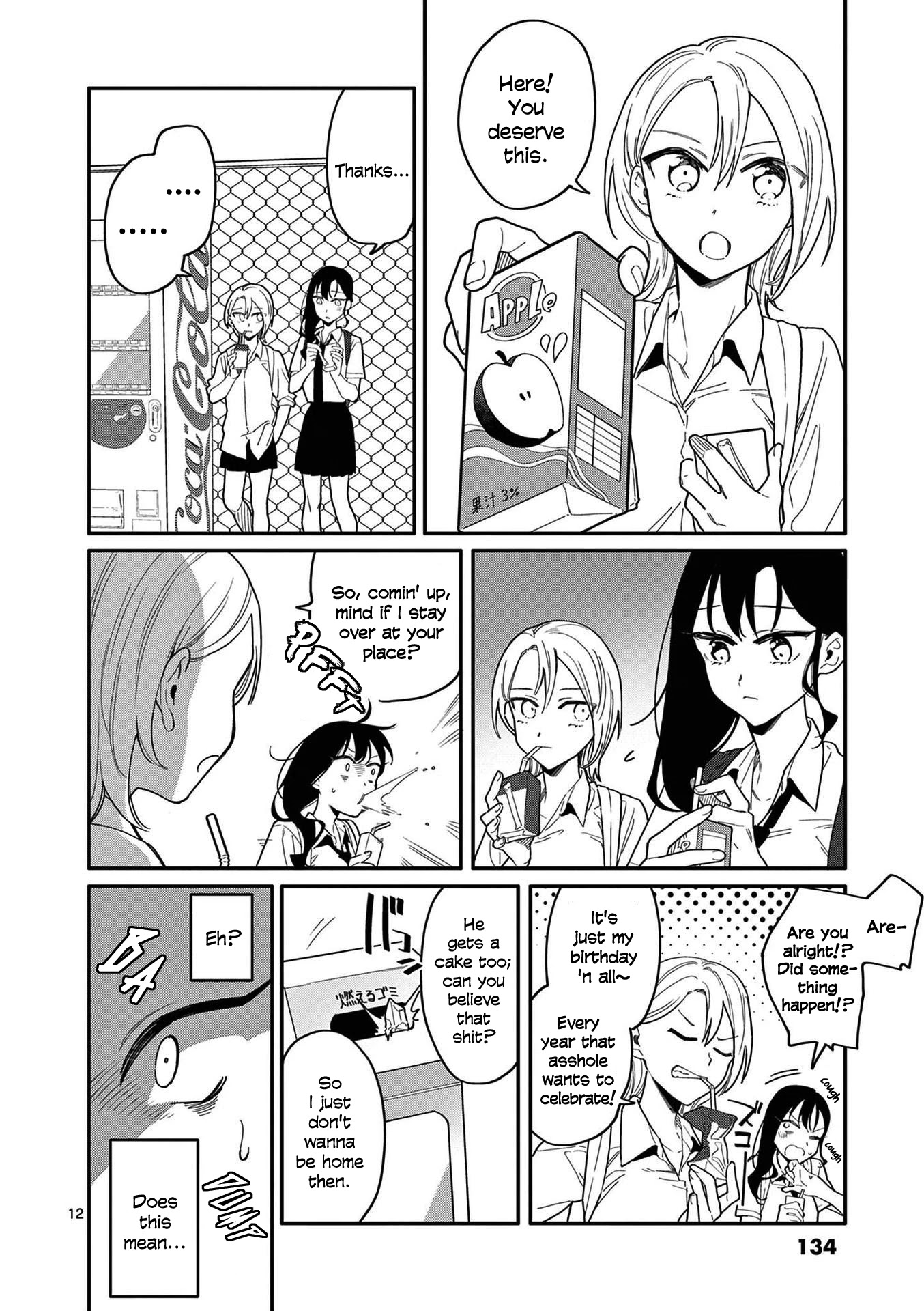 Liar Satsuki Can See Death Chapter 15 page 12 - Chapter 15: Friends (1)