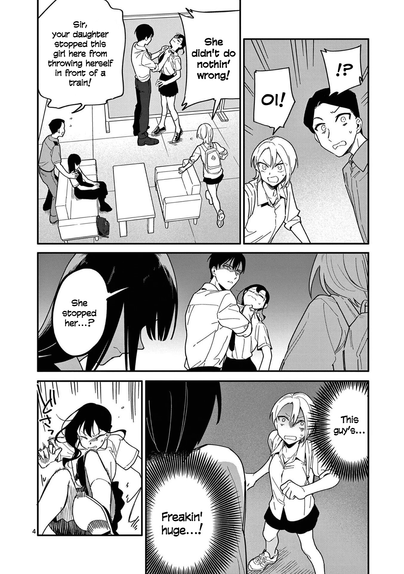 Liar Satsuki Can See Death Chapter 15 page 4 - Chapter 15: Friends (1)