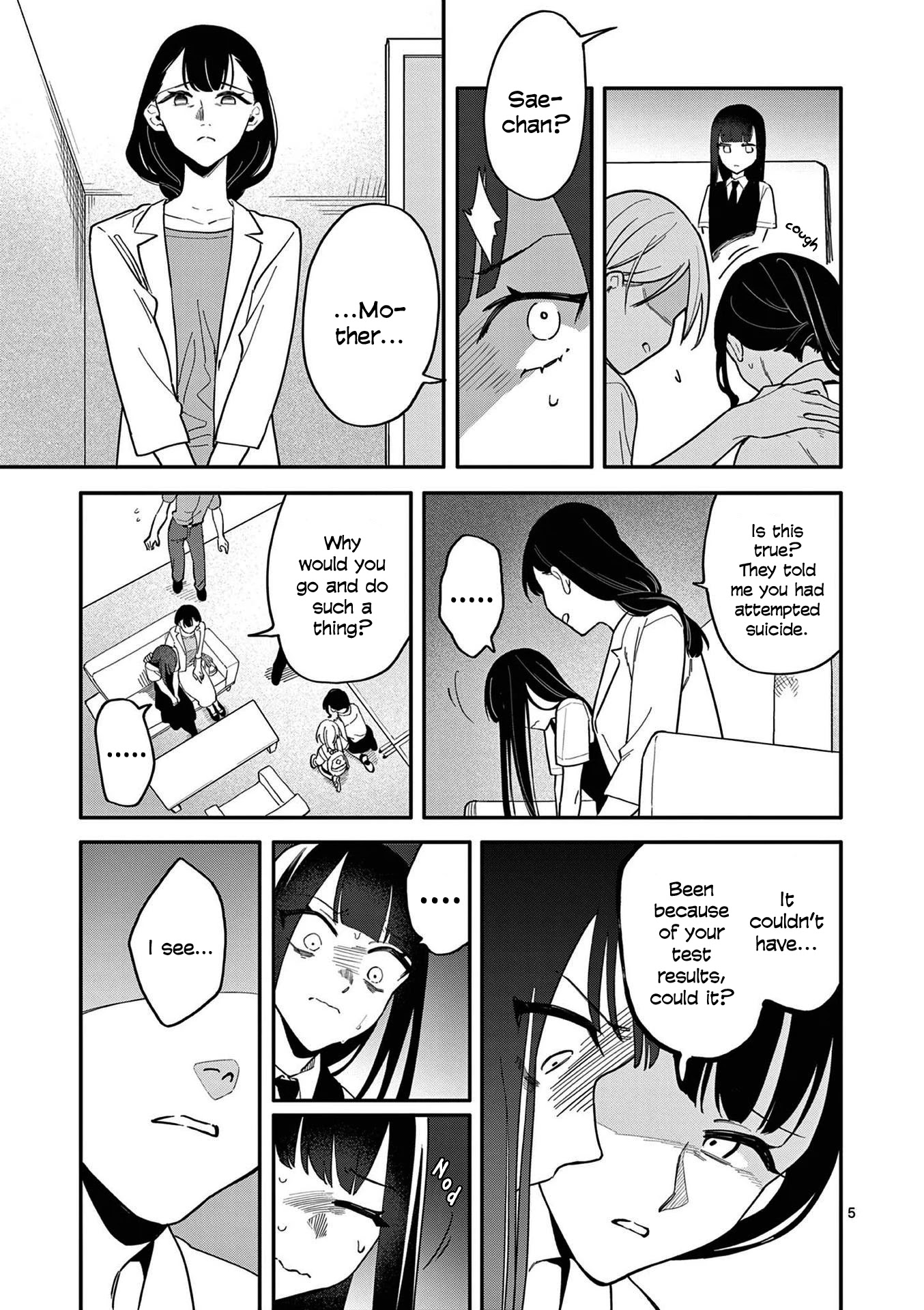 Liar Satsuki Can See Death Chapter 15 page 5 - Chapter 15: Friends (1)
