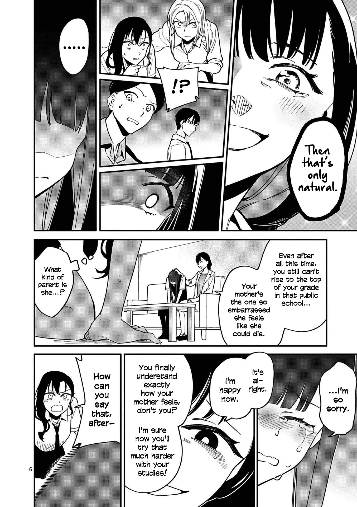 Liar Satsuki Can See Death Chapter 15 page 6 - Chapter 15: Friends (1)