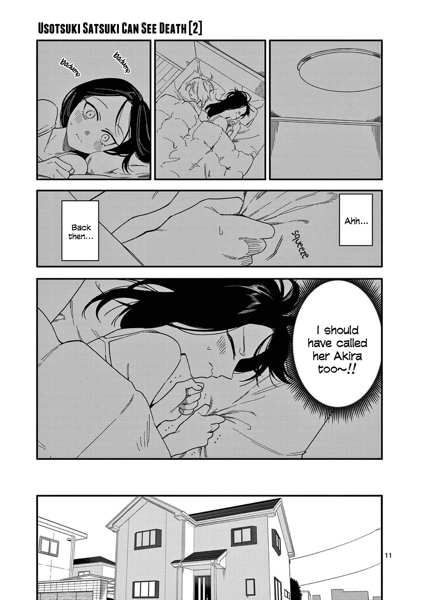 Liar Satsuki Can See Death Chapter 16 page 11 - Chapter 16: Friends (2)