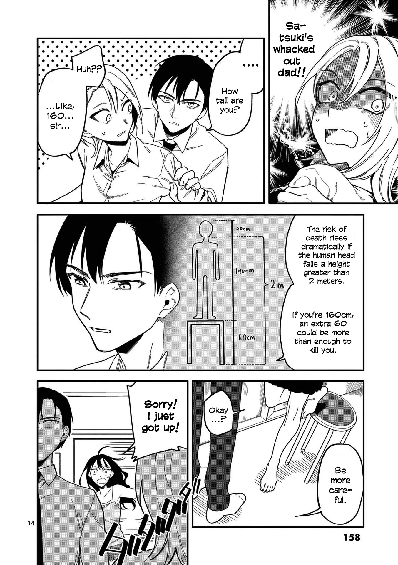 Liar Satsuki Can See Death Chapter 16 page 14 - Chapter 16: Friends (2)
