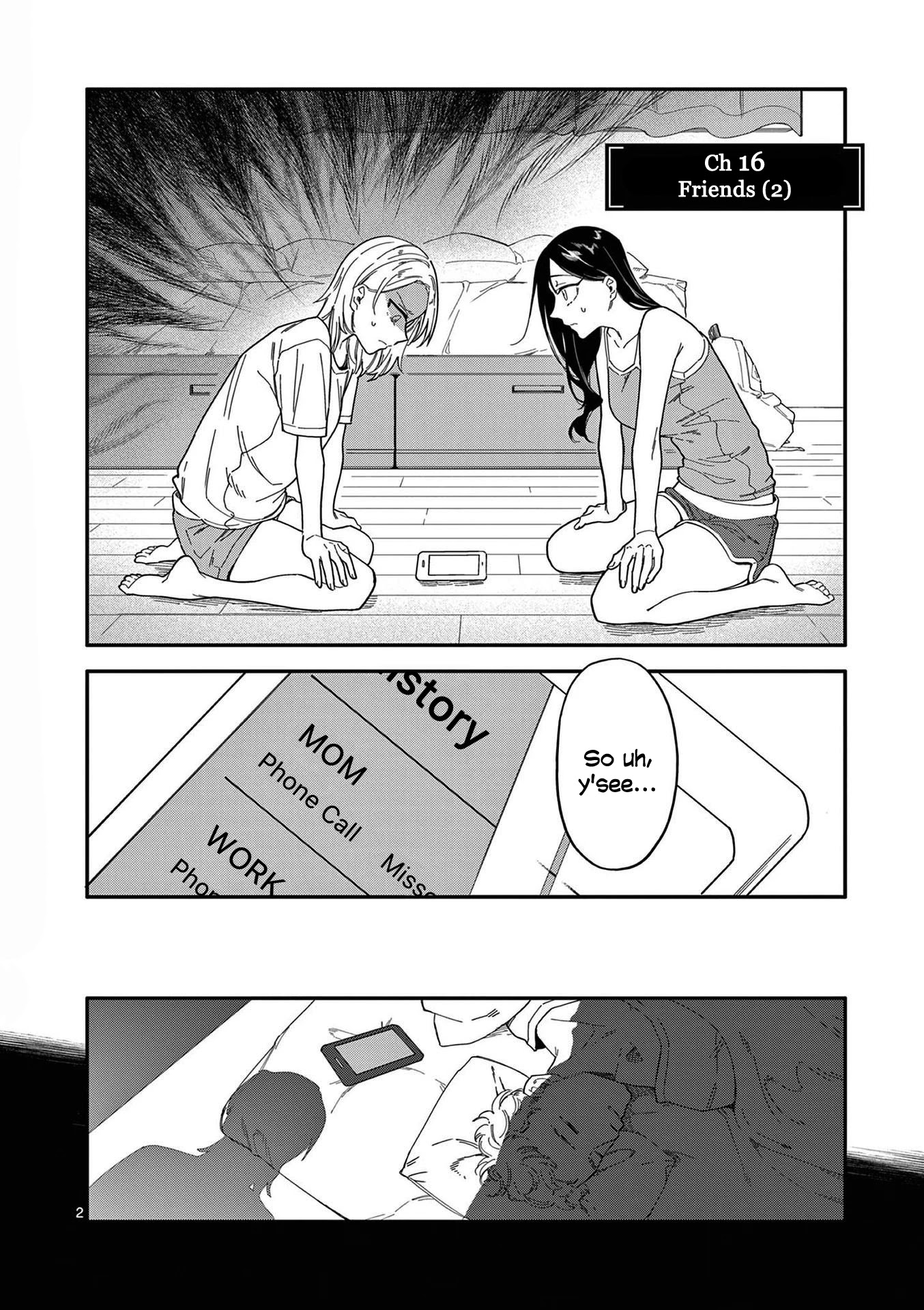 Liar Satsuki Can See Death Chapter 16 page 2 - Chapter 16: Friends (2)