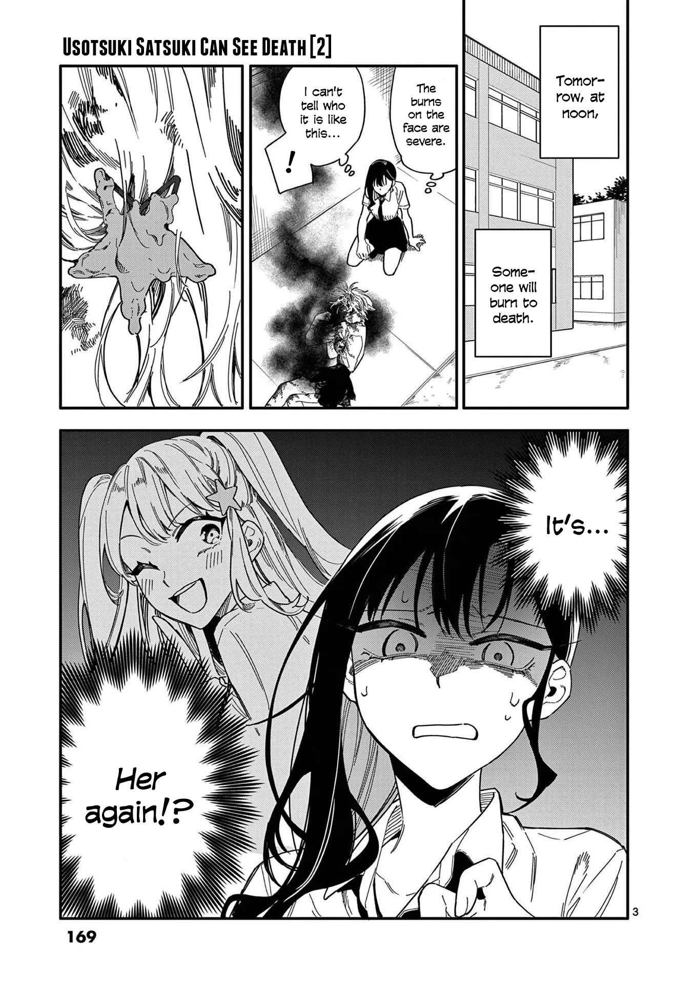 Liar Satsuki Can See Death Chapter 17 page 3 - Chapter 17: Rift (1)