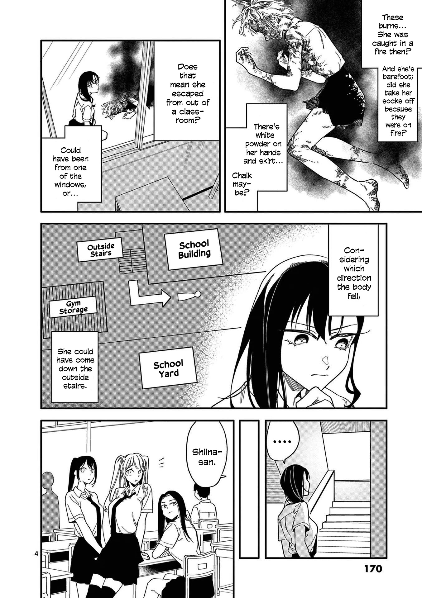 Liar Satsuki Can See Death Chapter 17 page 4 - Chapter 17: Rift (1)
