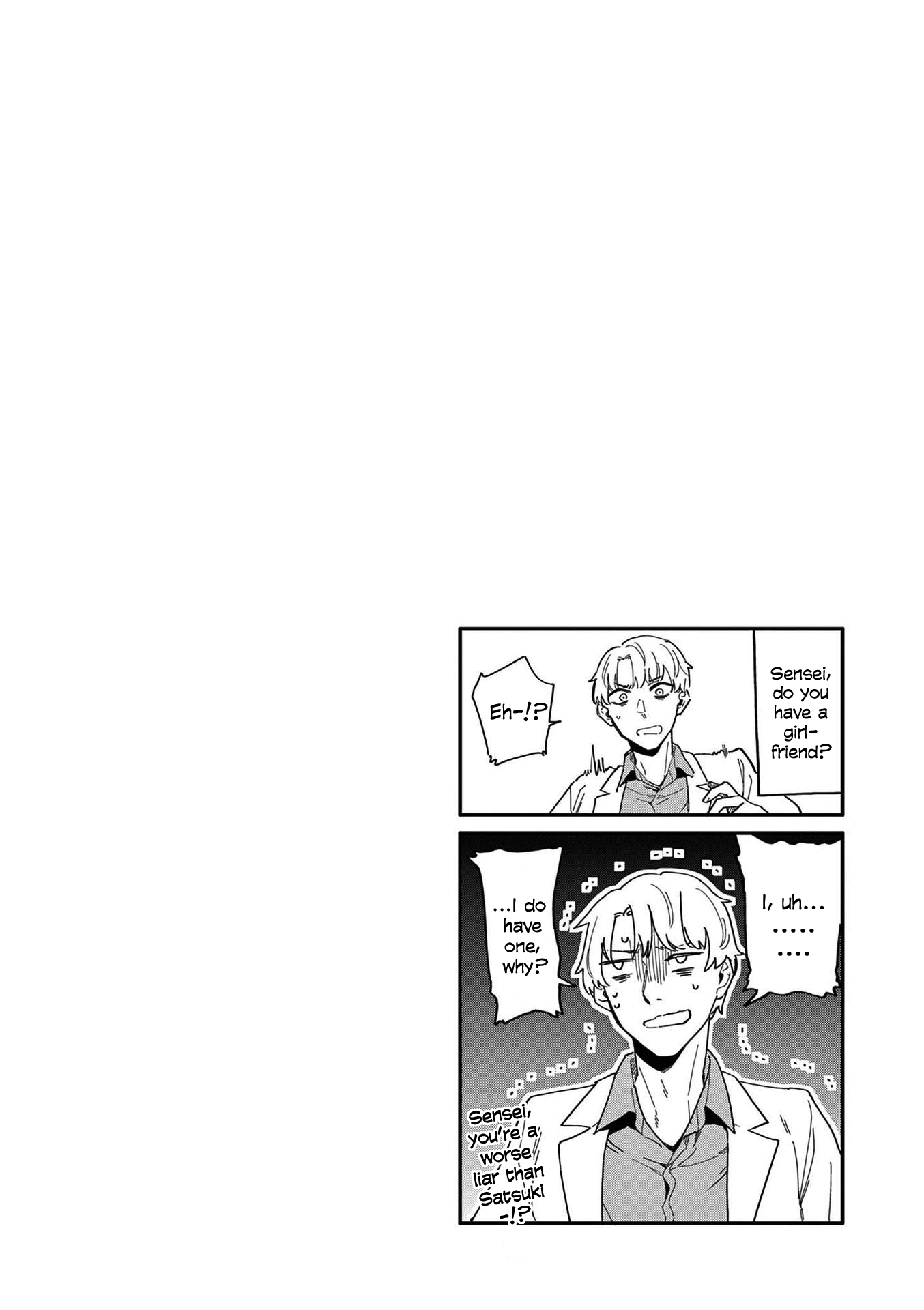 Liar Satsuki Can See Death Chapter 18.5 page 1 - Chapter 18.5: Volume 2 Extras