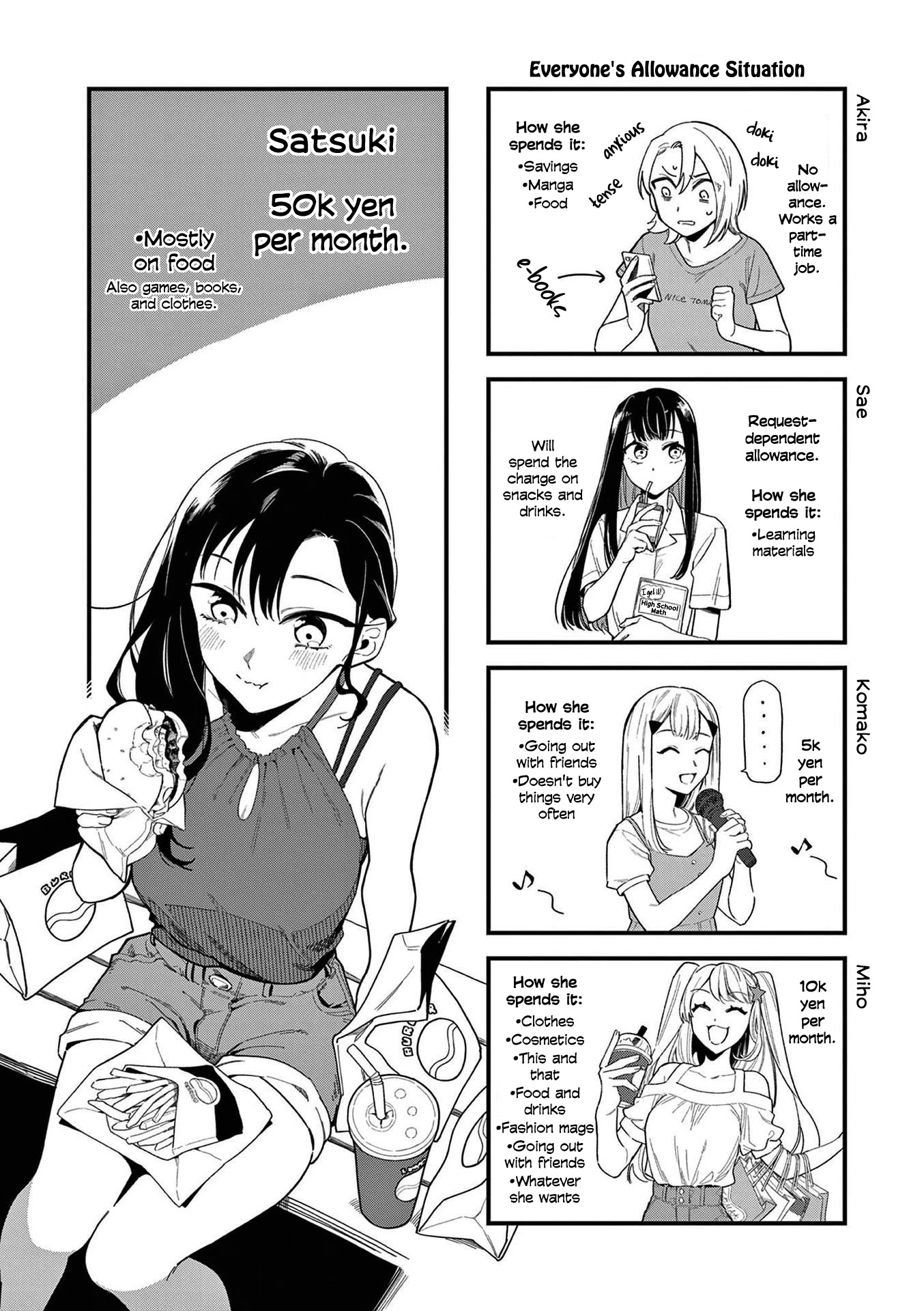 Liar Satsuki Can See Death Chapter 18.5 page 4 - Chapter 18.5: Volume 2 Extras