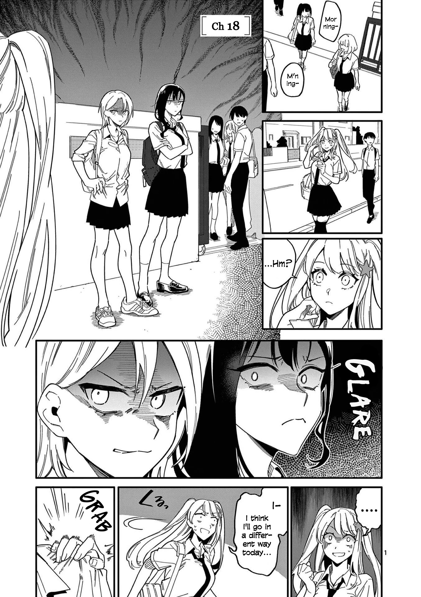 Liar Satsuki Can See Death Chapter 18 page 1 - Chapter 18: Rift (2)
