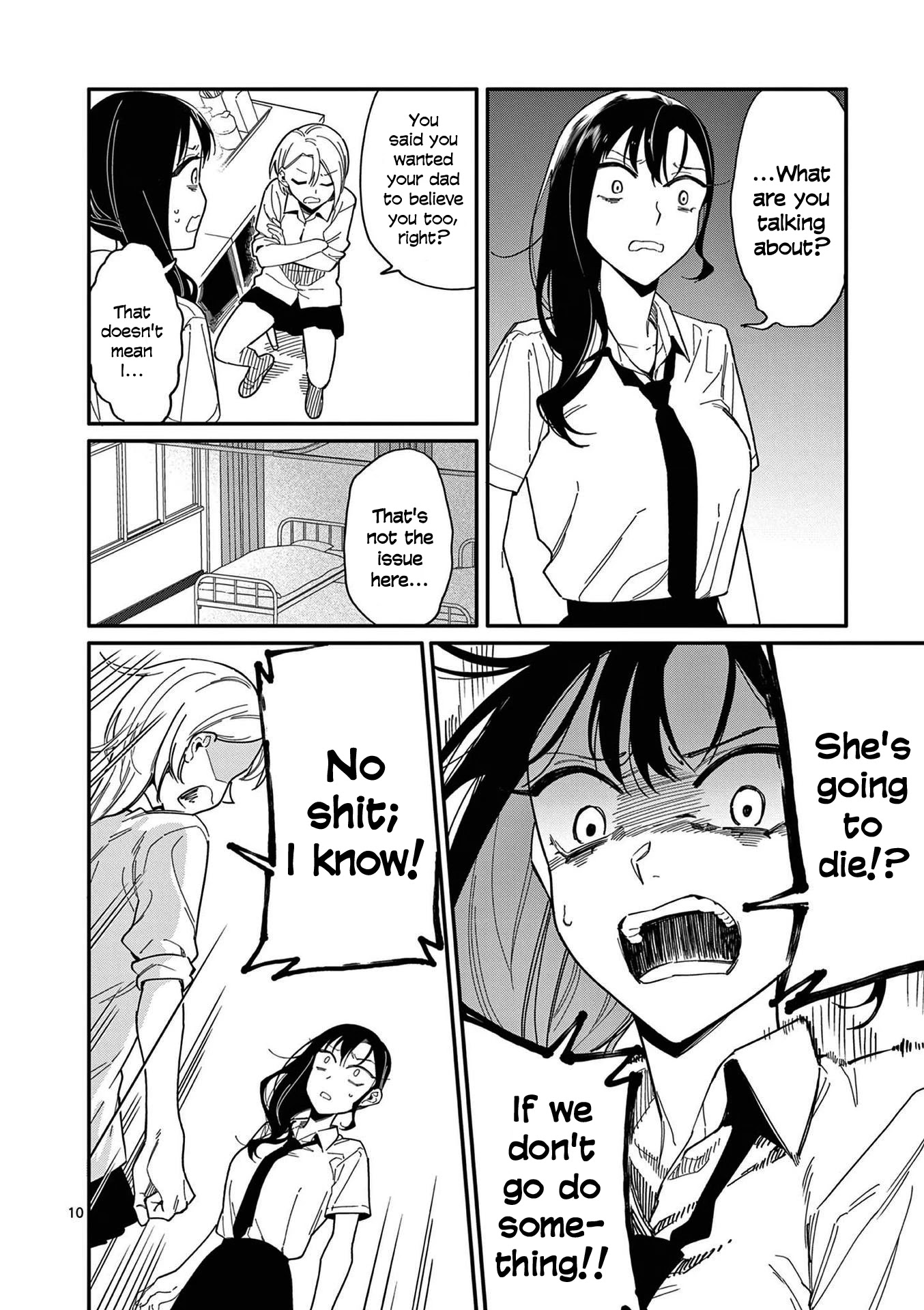 Liar Satsuki Can See Death Chapter 18 page 10 - Chapter 18: Rift (2)