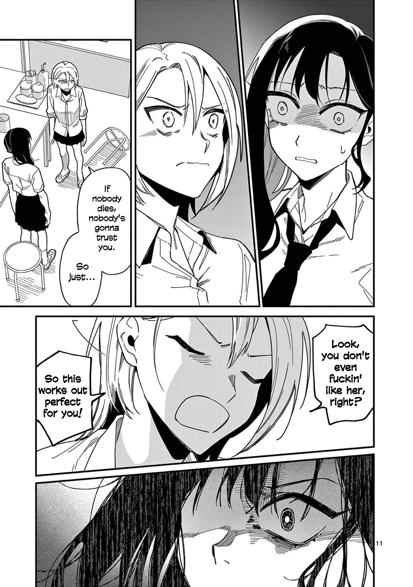 Liar Satsuki Can See Death Chapter 18 page 11 - Chapter 18: Rift (2)