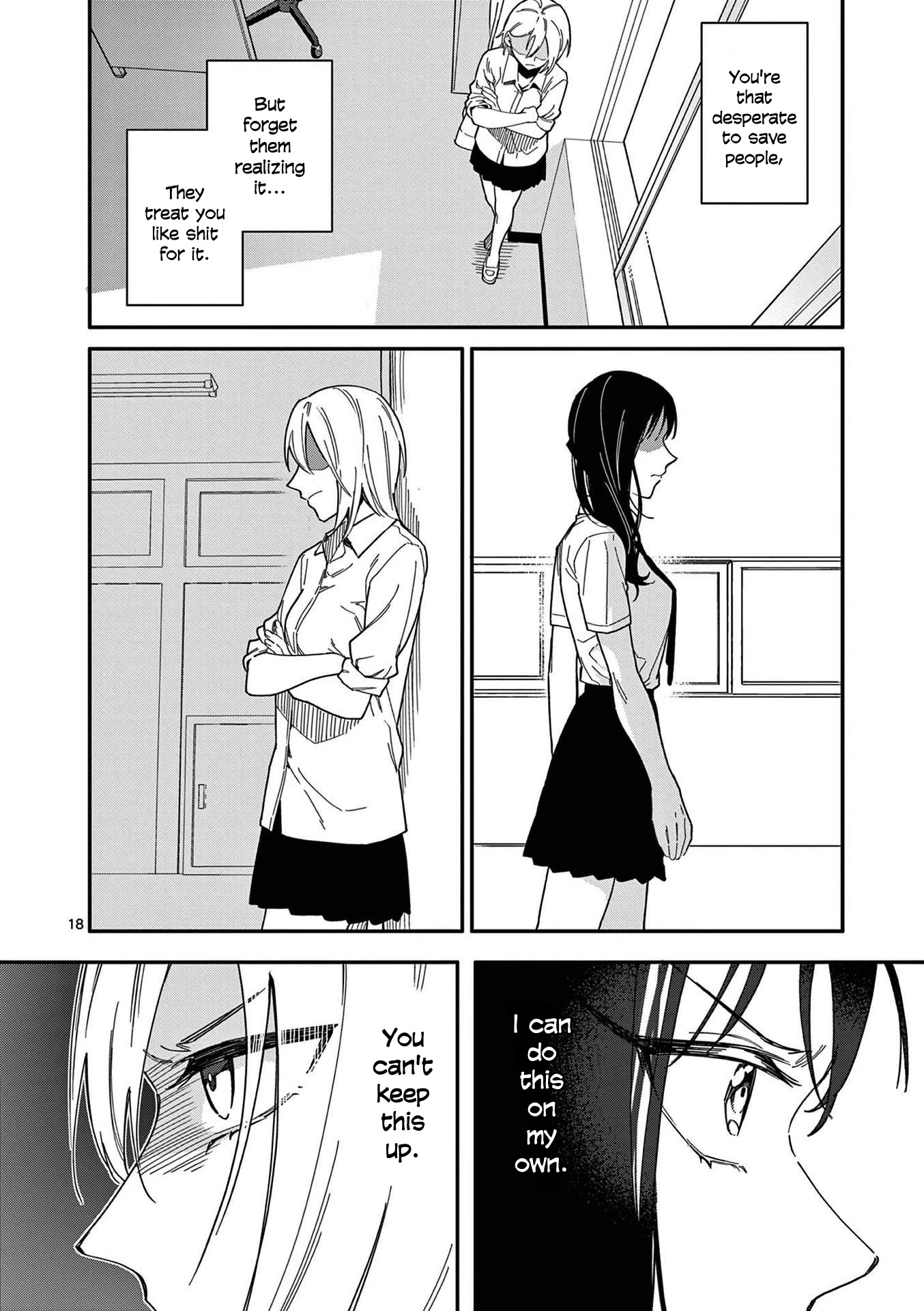 Liar Satsuki Can See Death Chapter 18 page 18 - Chapter 18: Rift (2)