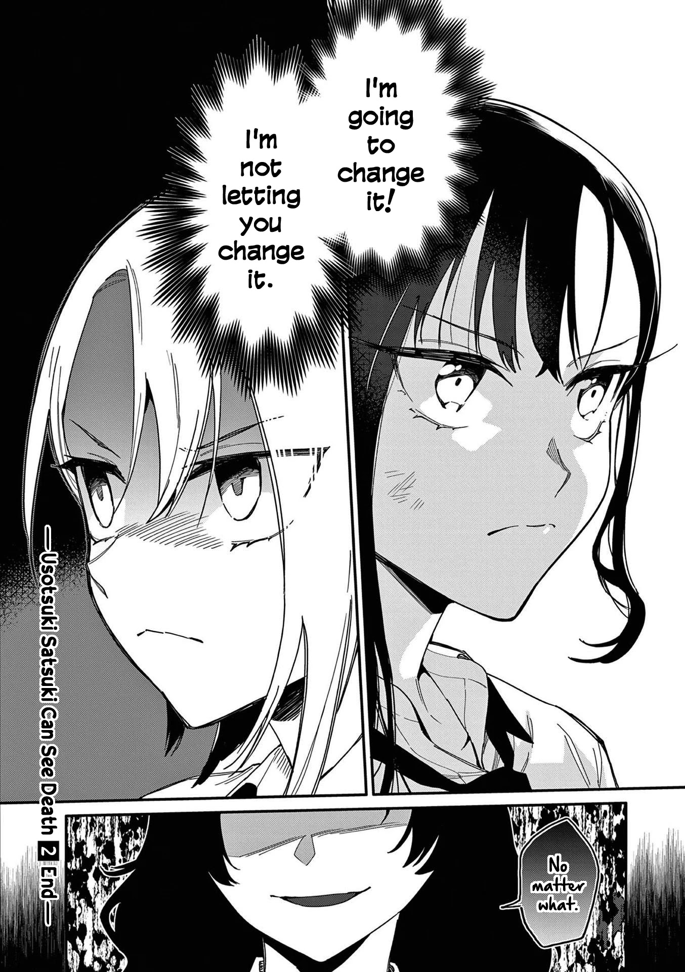 Liar Satsuki Can See Death Chapter 18 page 20 - Chapter 18: Rift (2)