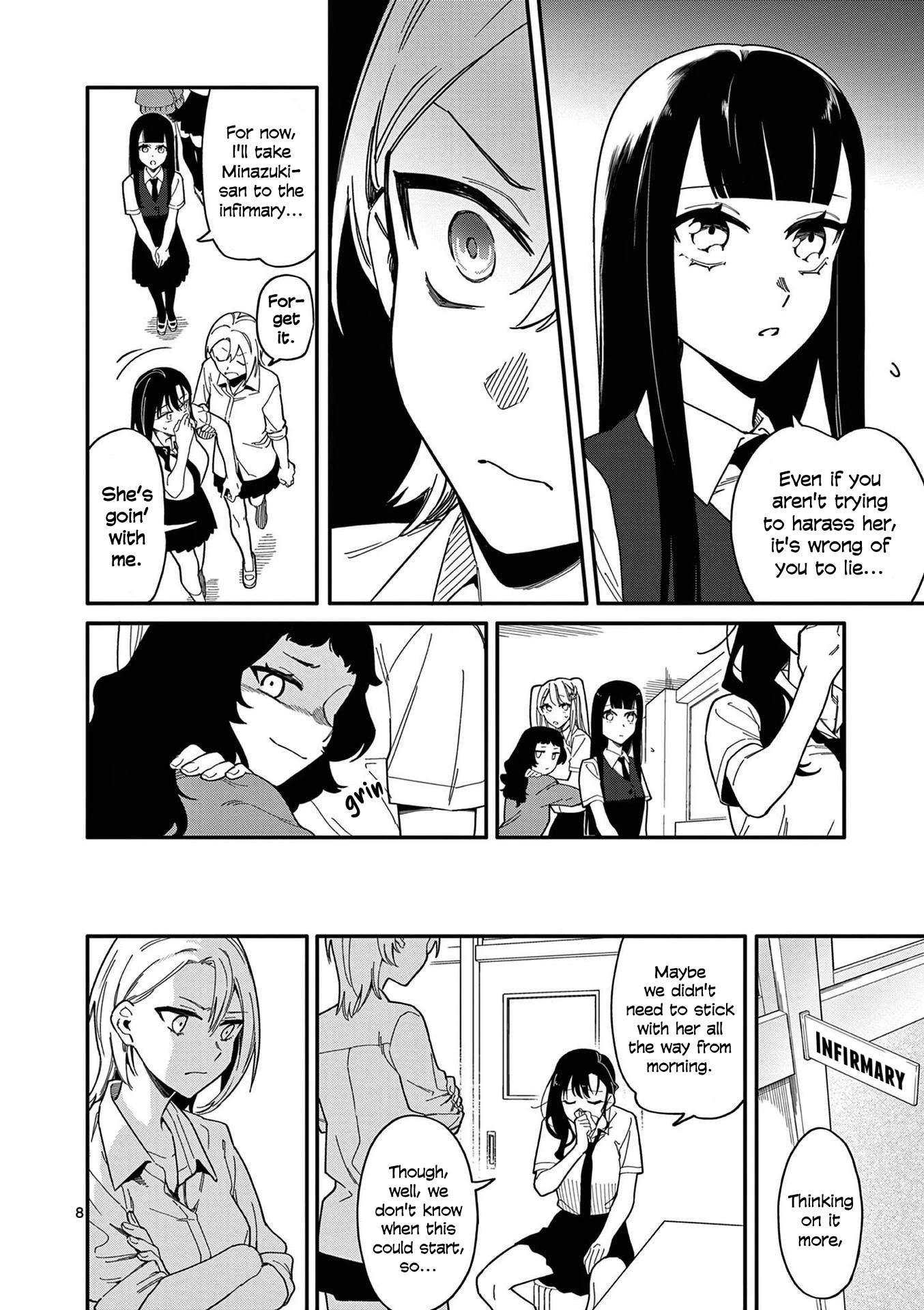 Liar Satsuki Can See Death Chapter 18 page 8 - Chapter 18: Rift (2)