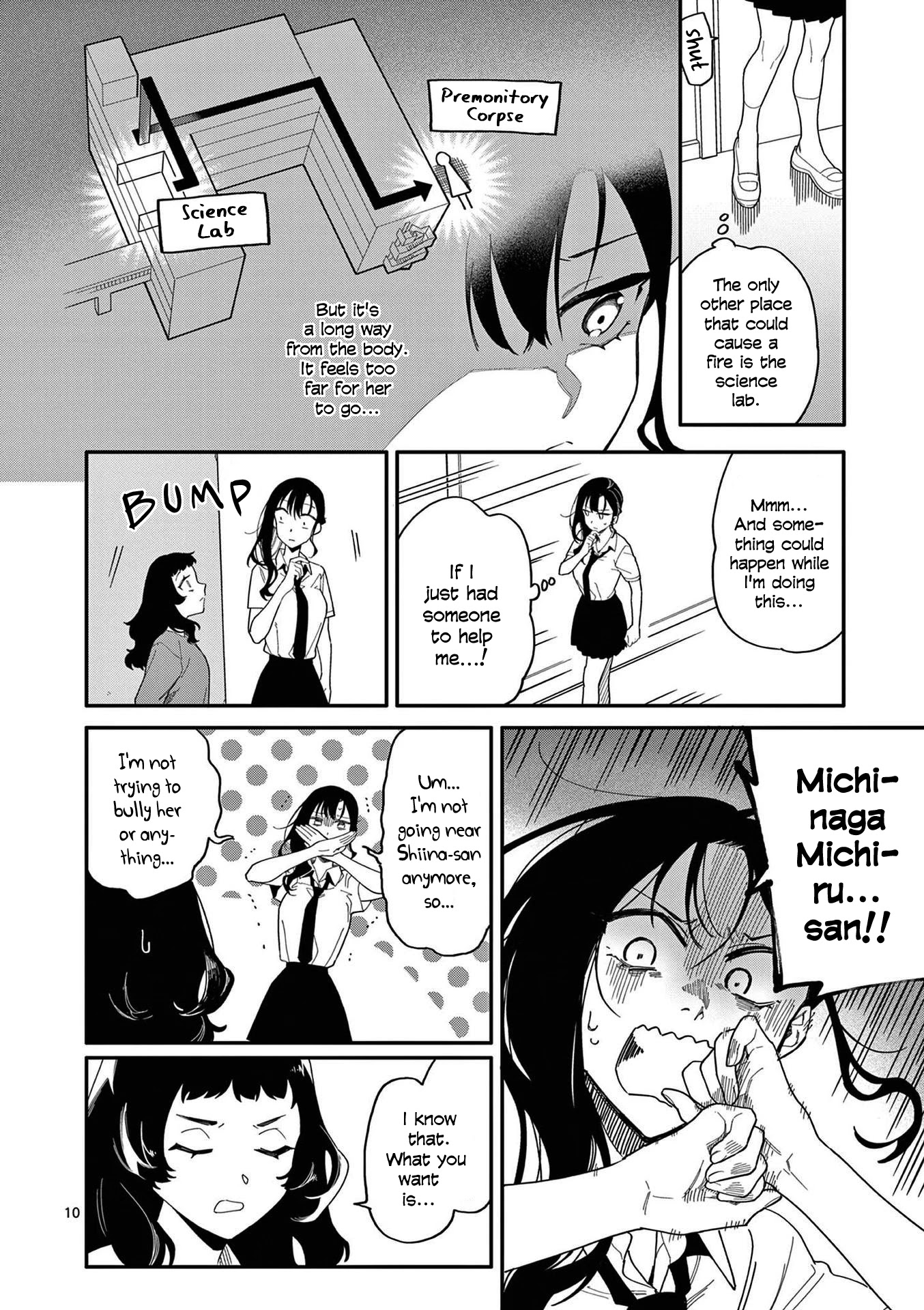 Liar Satsuki Can See Death Chapter 19 page 10 - Chapter 19: Rift (3)