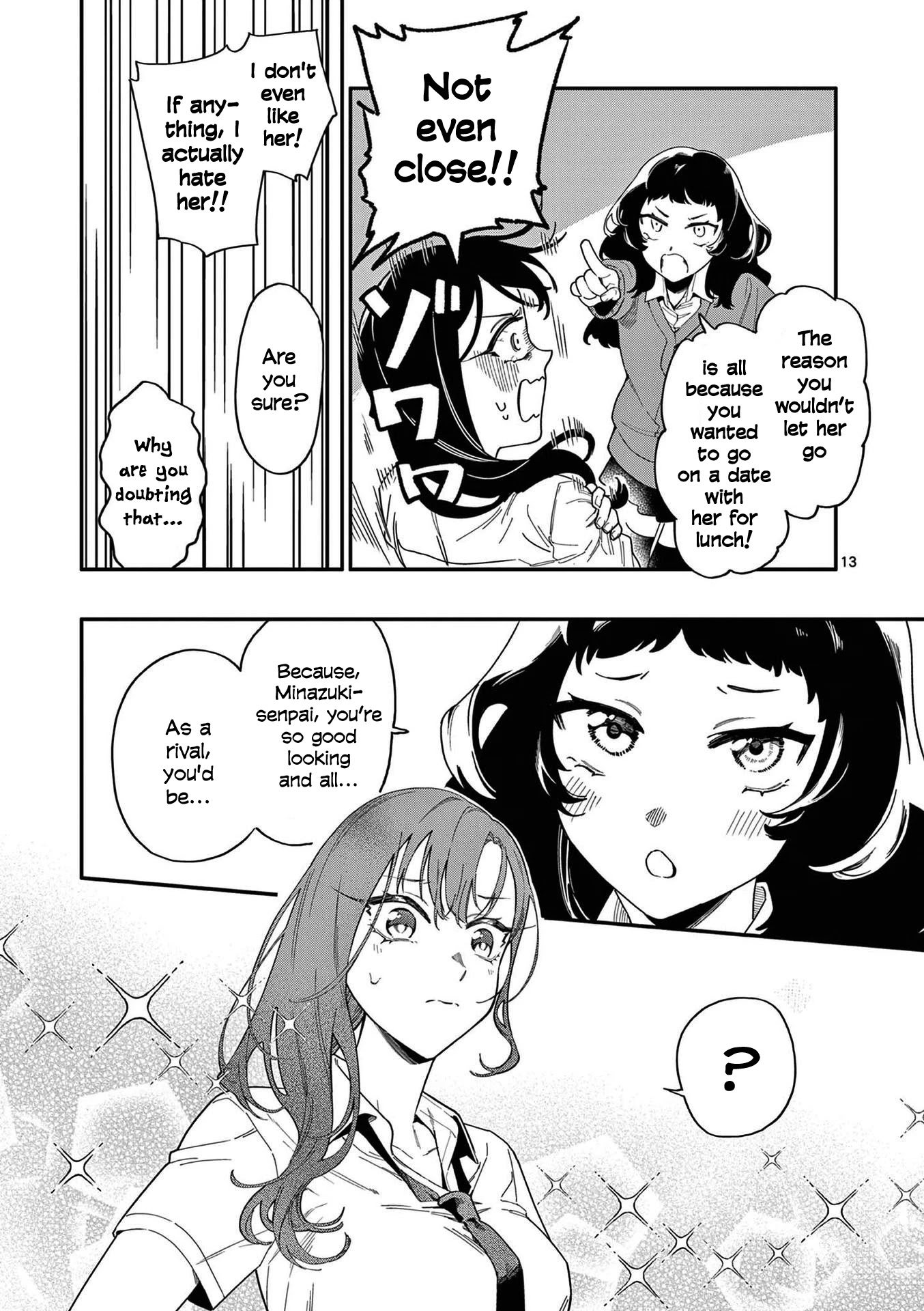 Liar Satsuki Can See Death Chapter 19 page 13 - Chapter 19: Rift (3)