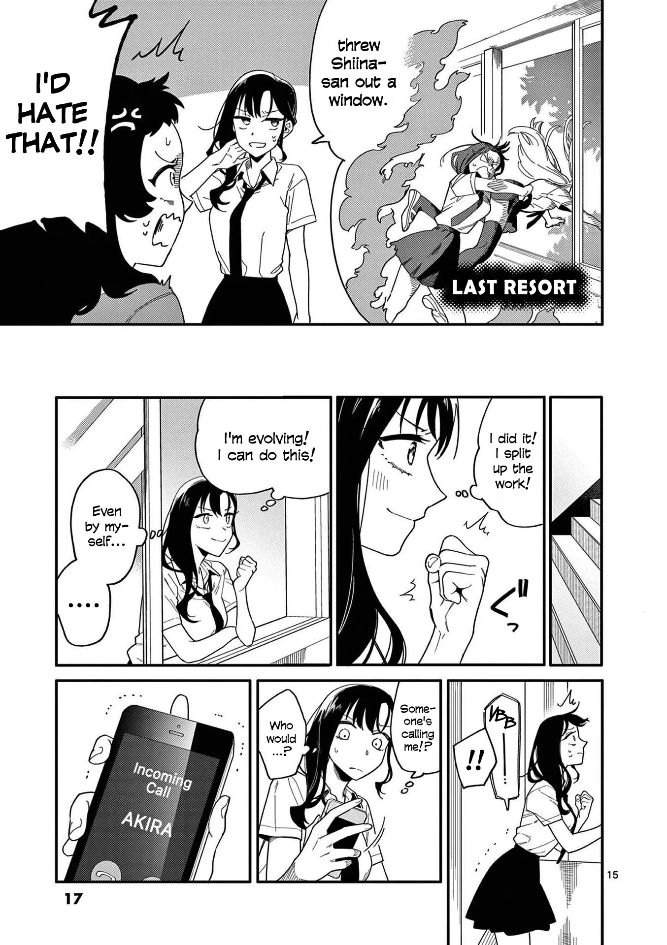 Liar Satsuki Can See Death Chapter 19 page 15 - Chapter 19: Rift (3)