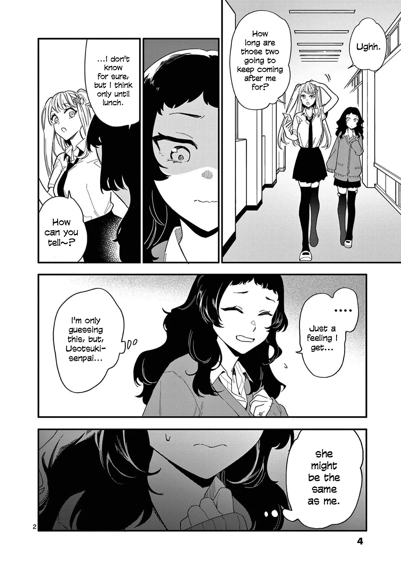 Liar Satsuki Can See Death Chapter 19 page 2 - Chapter 19: Rift (3)