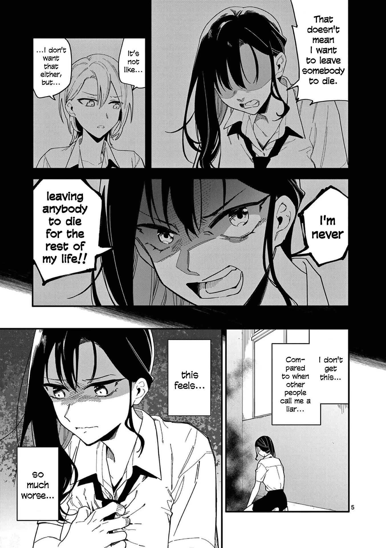 Liar Satsuki Can See Death Chapter 19 page 5 - Chapter 19: Rift (3)