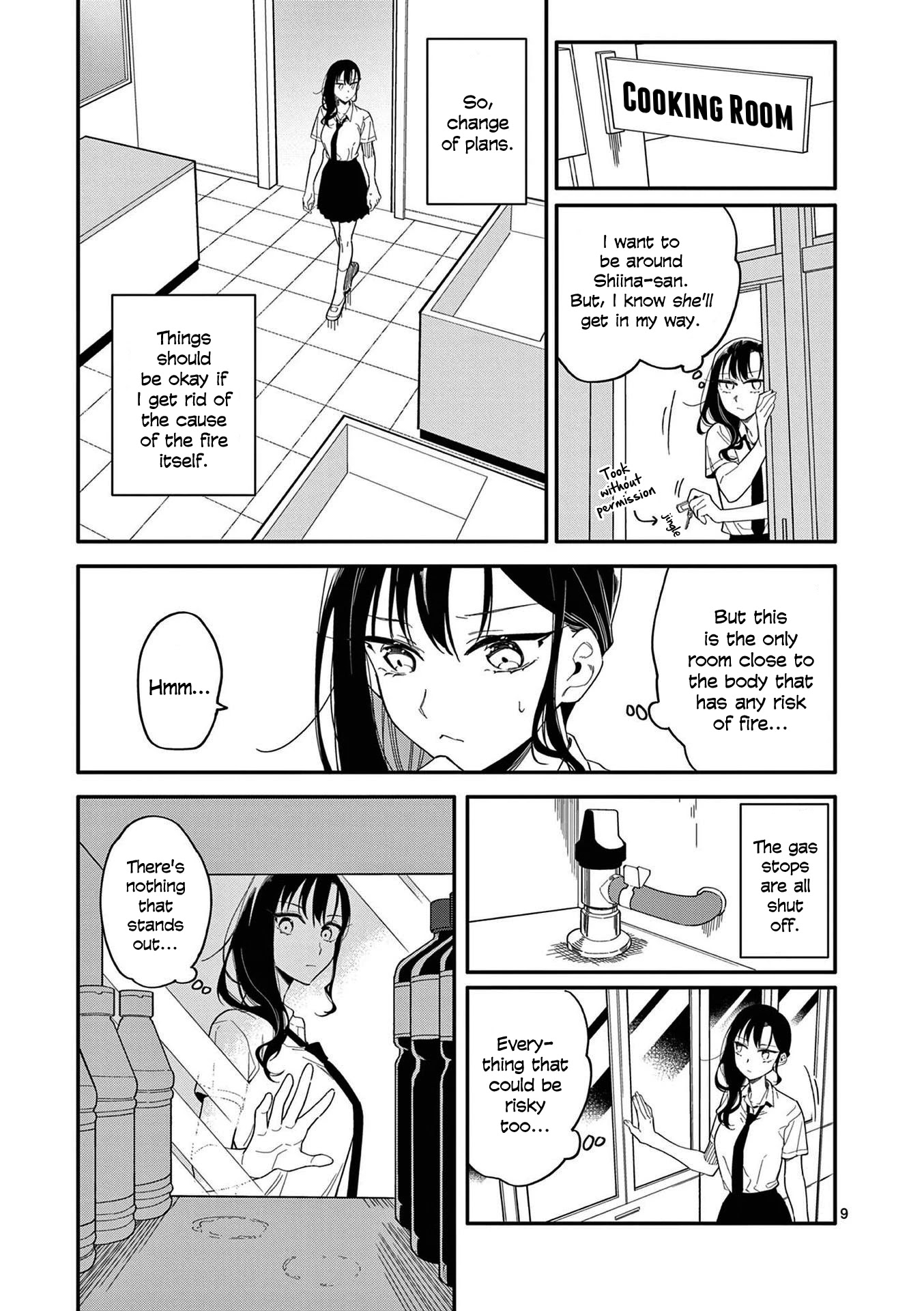 Liar Satsuki Can See Death Chapter 19 page 9 - Chapter 19: Rift (3)