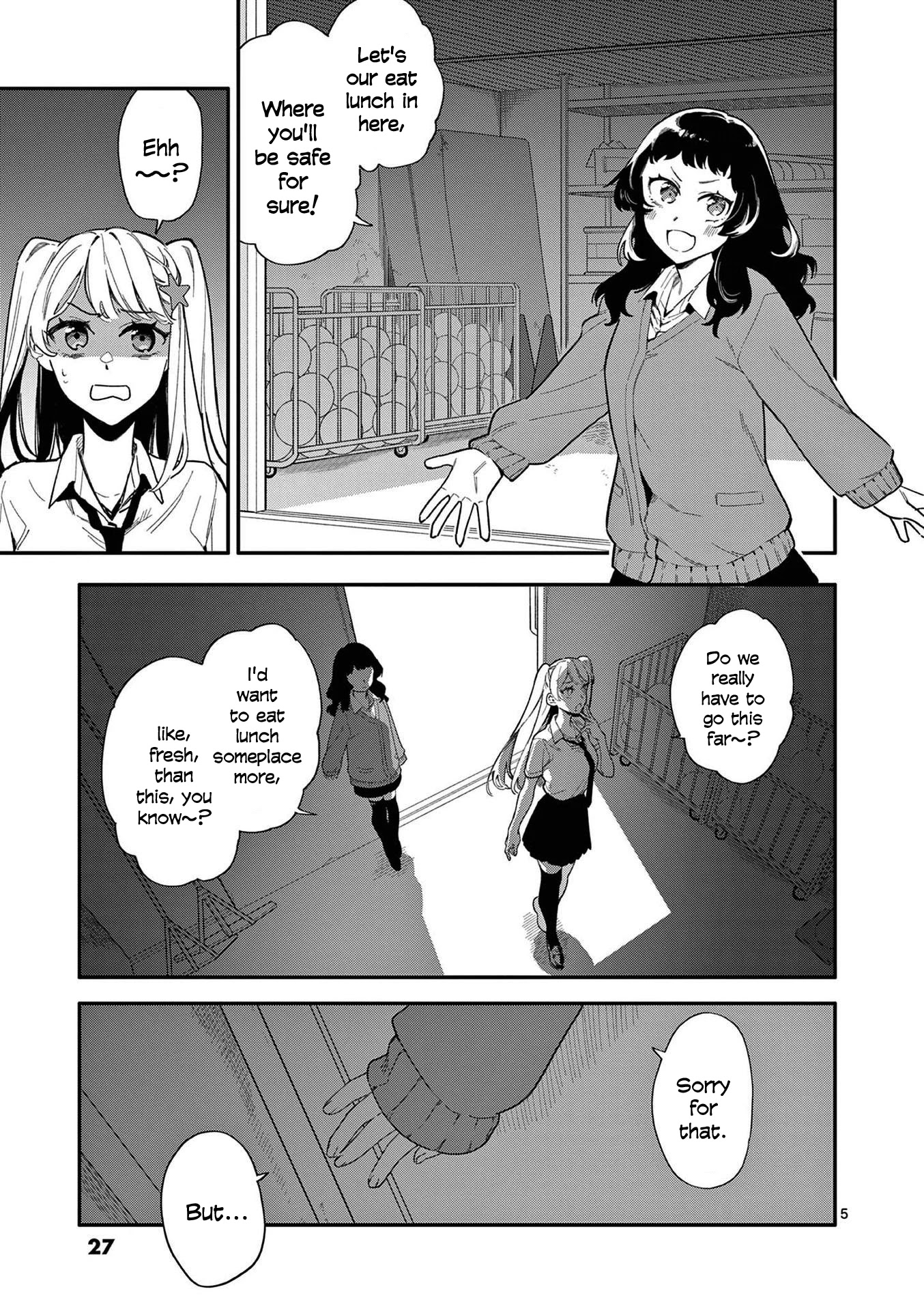 Liar Satsuki Can See Death Chapter 20 page 5 - Chapter 20: Rift (4)