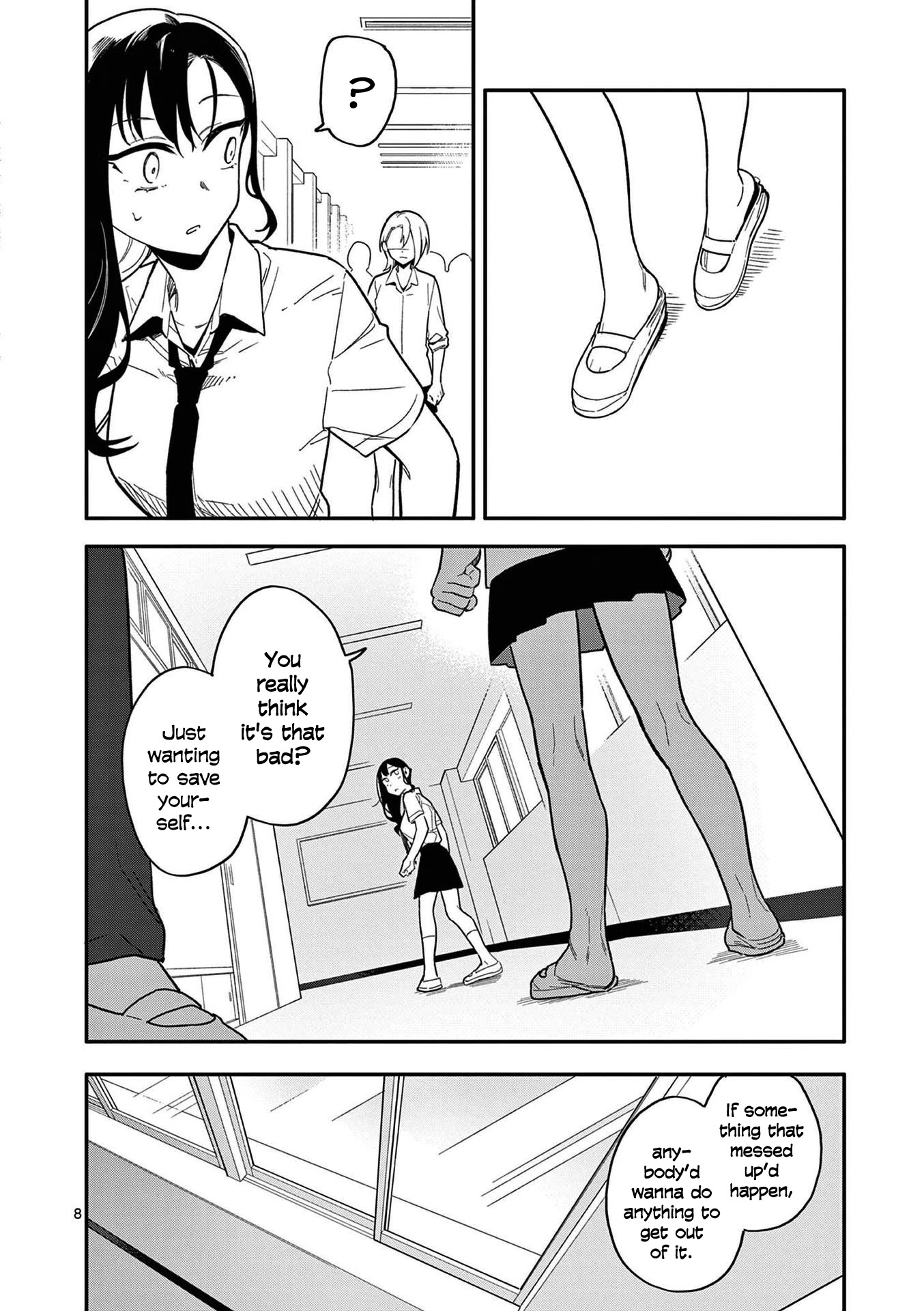 Liar Satsuki Can See Death Chapter 20 page 8 - Chapter 20: Rift (4)