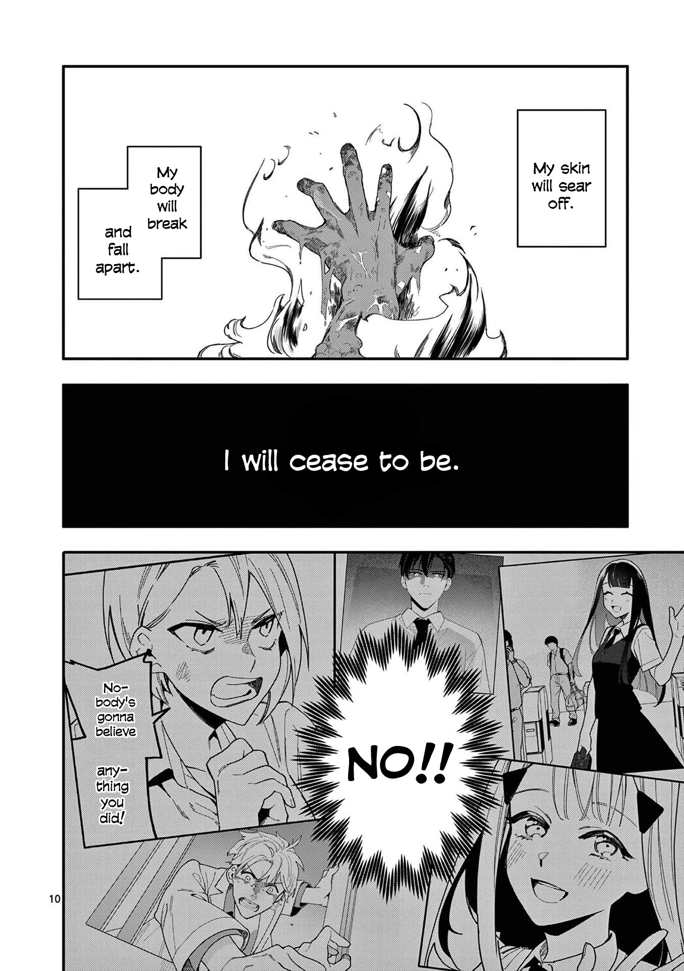 Liar Satsuki Can See Death Chapter 21 page 10 - Chapter 21: Rift (5)