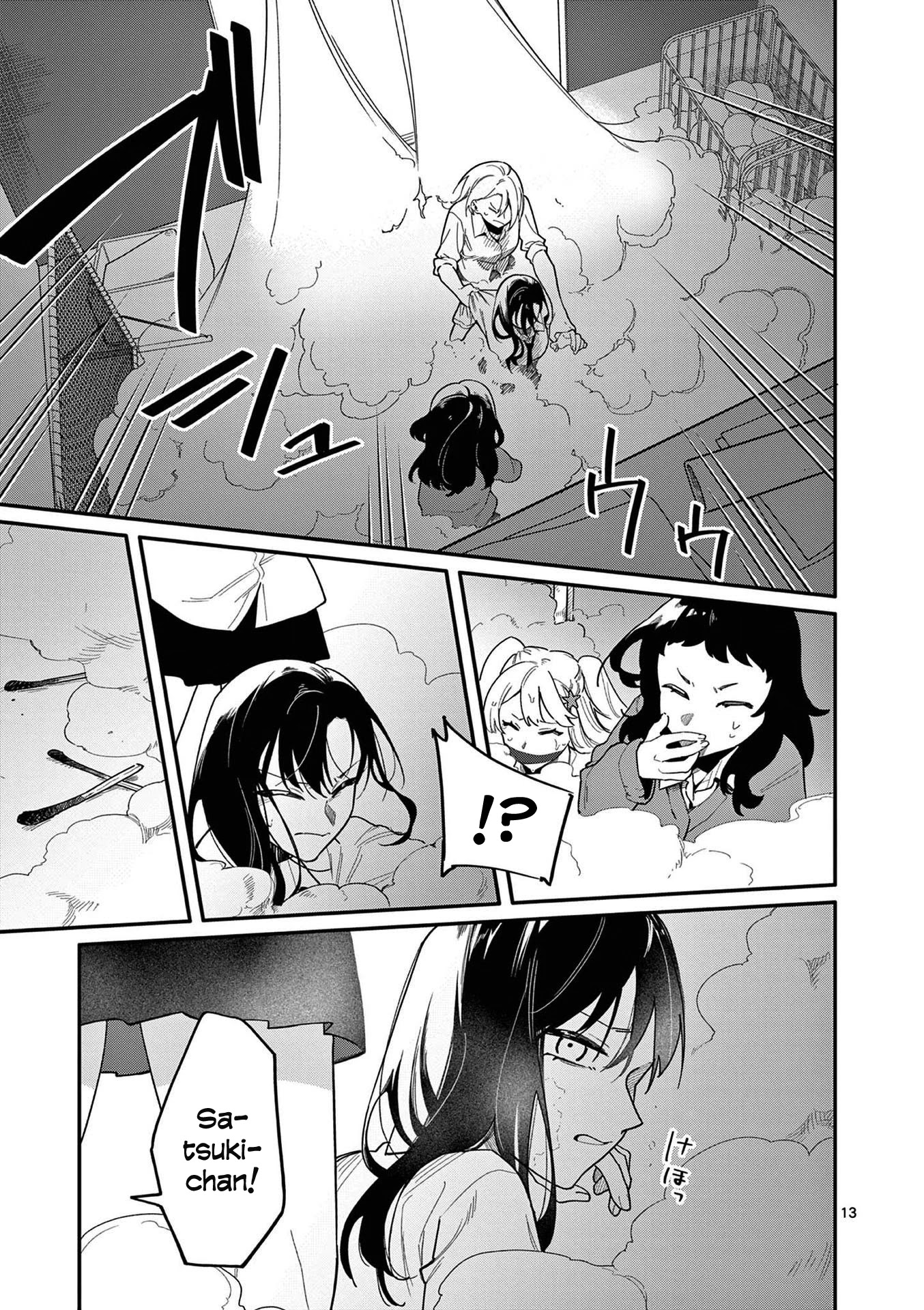 Liar Satsuki Can See Death Chapter 21 page 13 - Chapter 21: Rift (5)