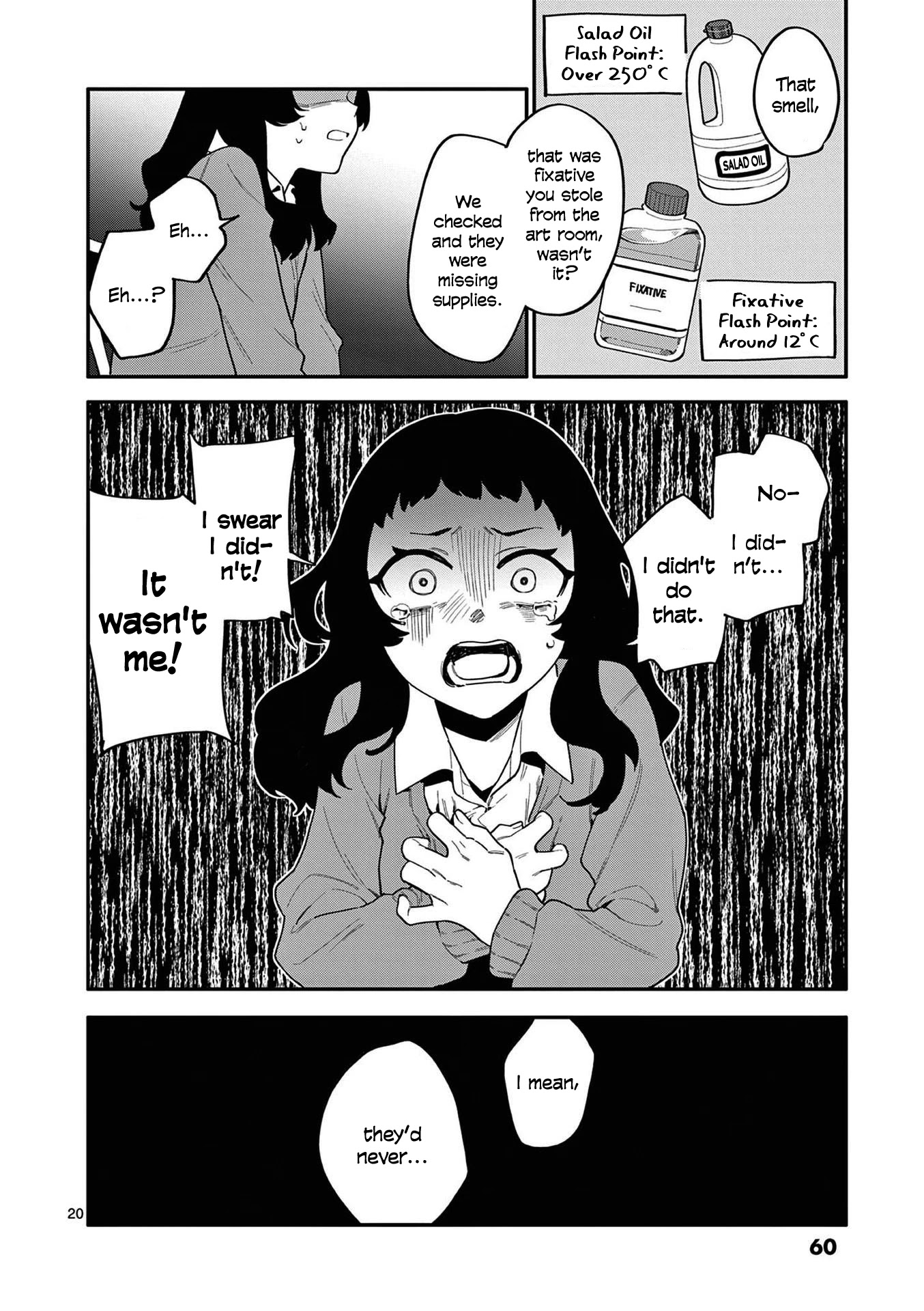 Liar Satsuki Can See Death Chapter 21 page 20 - Chapter 21: Rift (5)