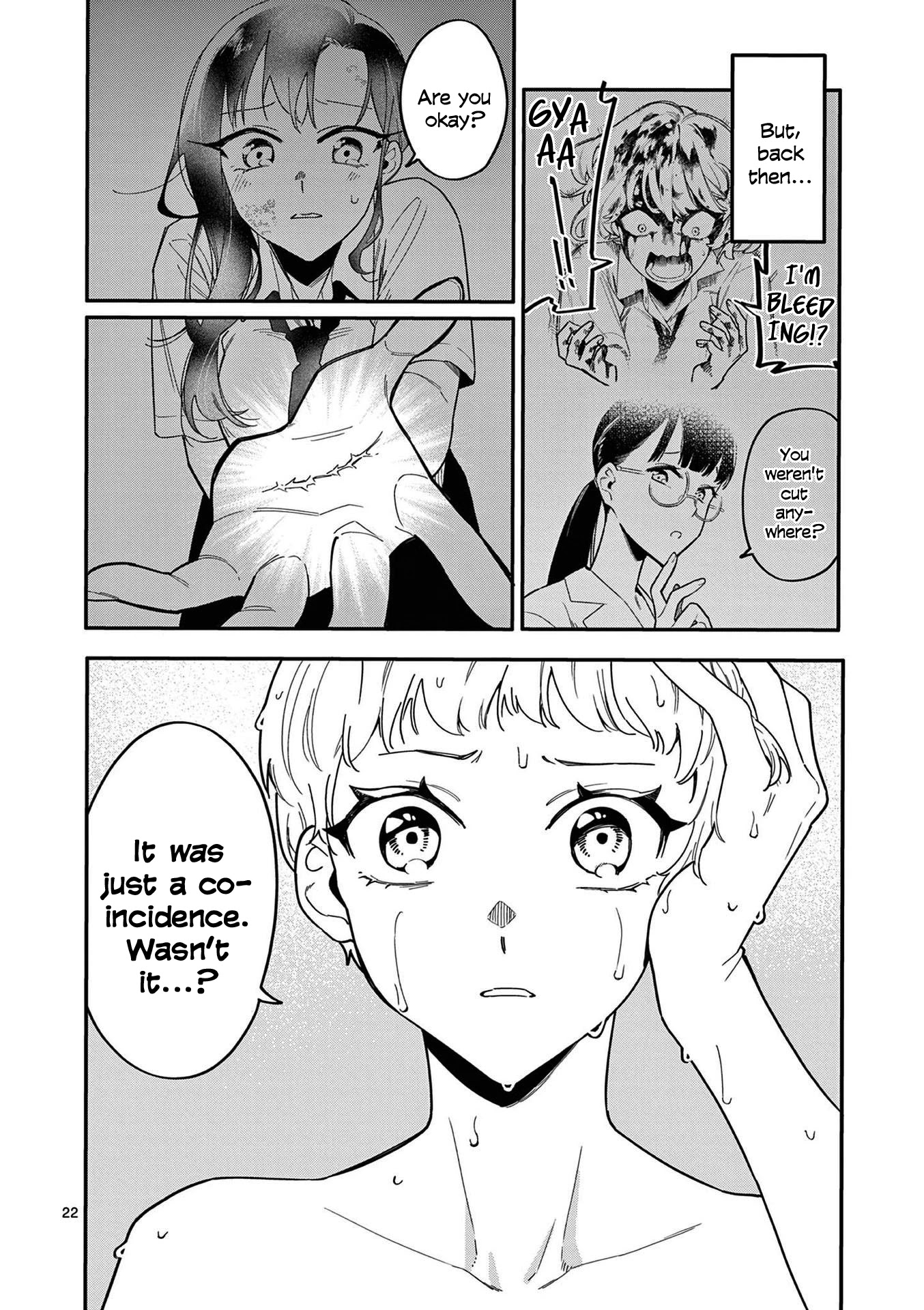 Liar Satsuki Can See Death Chapter 21 page 22 - Chapter 21: Rift (5)