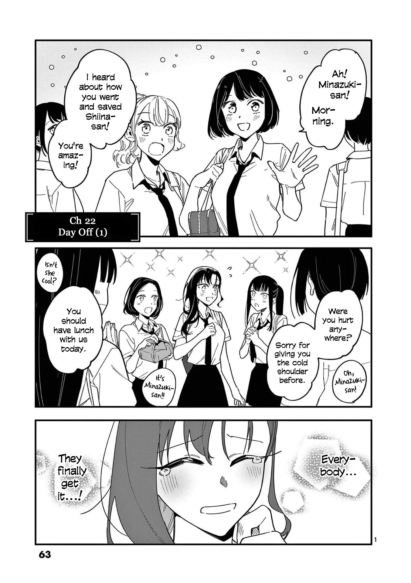 Liar Satsuki Can See Death Chapter 22 page 1 - Chapter 22: Day Off (1)
