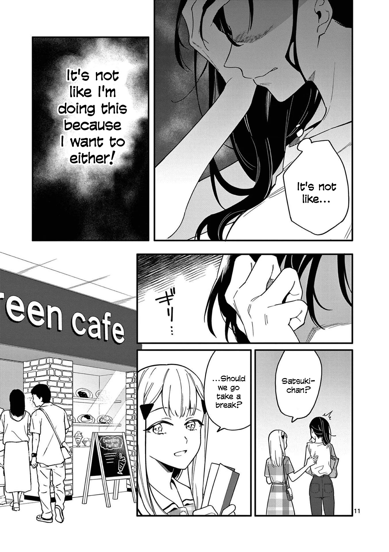 Liar Satsuki Can See Death Chapter 22 page 11 - Chapter 22: Day Off (1)