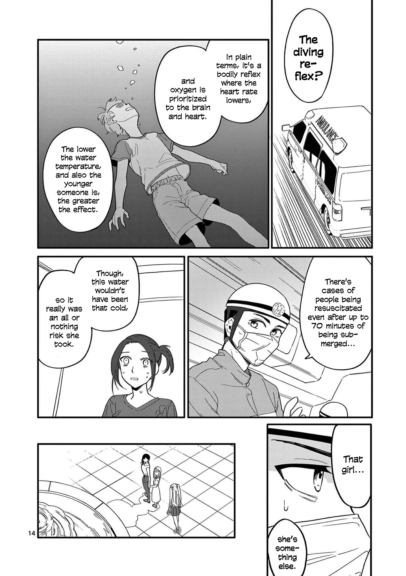 Liar Satsuki Can See Death Chapter 23 page 14 - Chapter 23: Day Off (2)