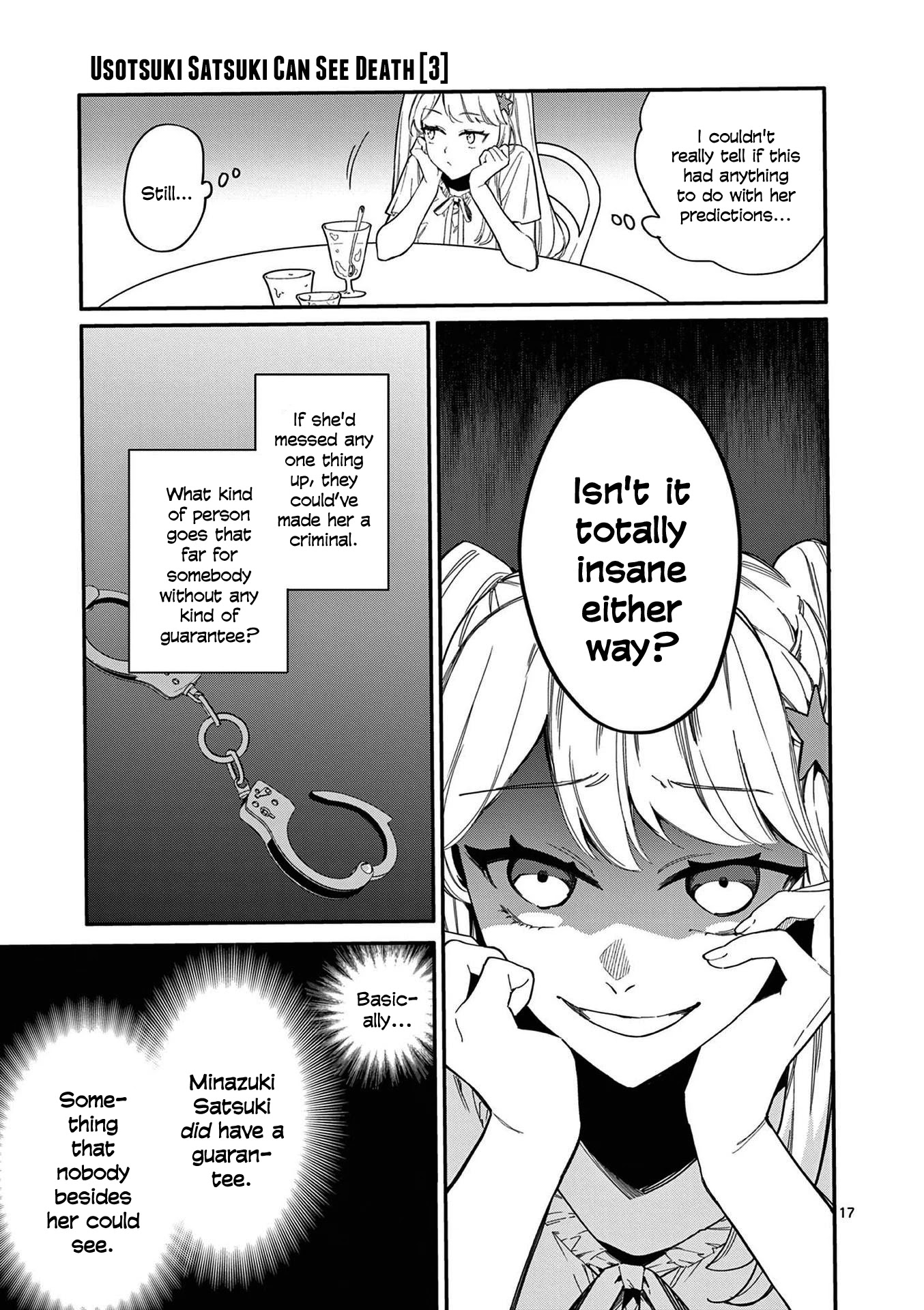 Liar Satsuki Can See Death Chapter 23 page 17 - Chapter 23: Day Off (2)