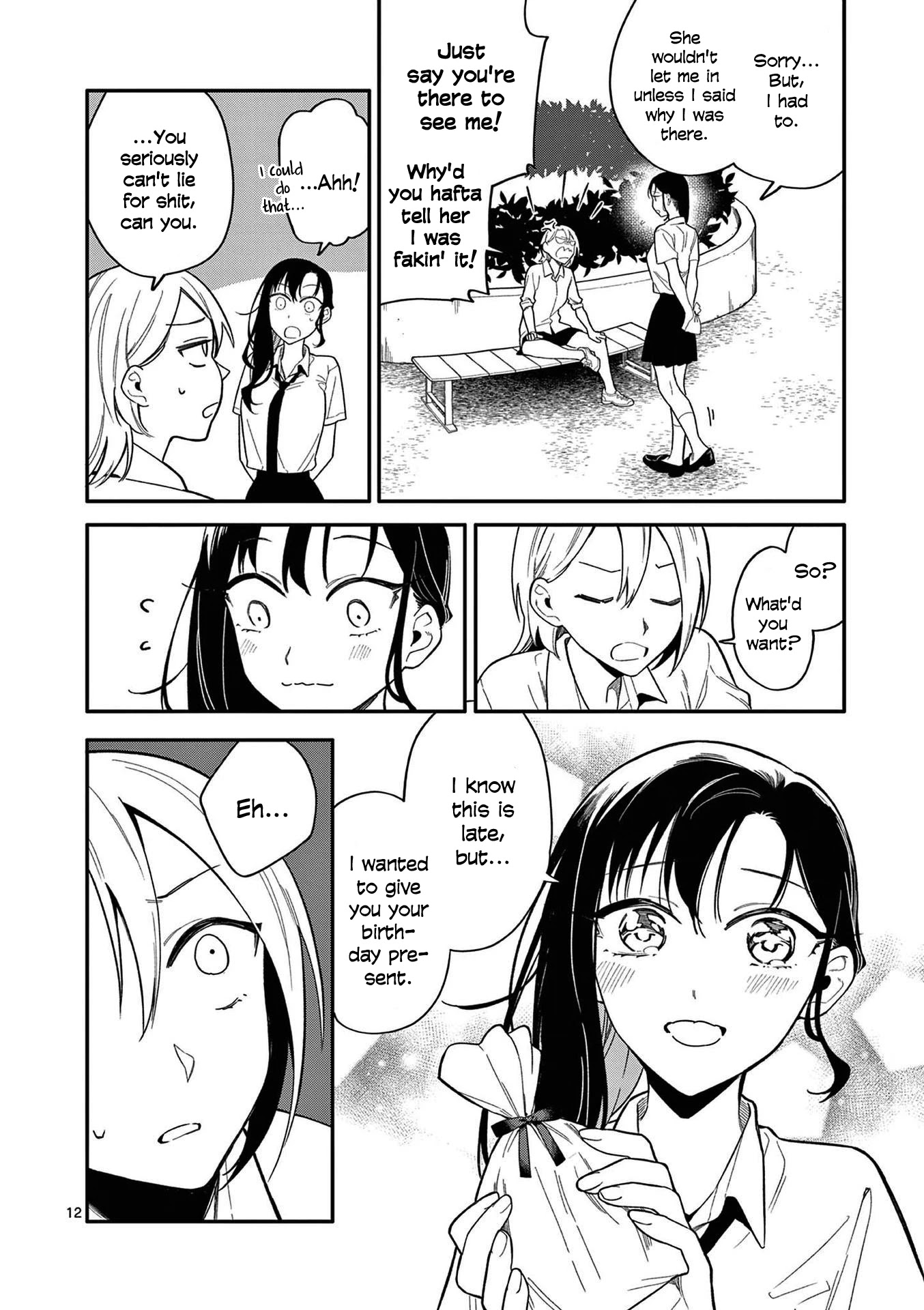 Liar Satsuki Can See Death Chapter 24 page 12 - Chapter 24: Reconciliation