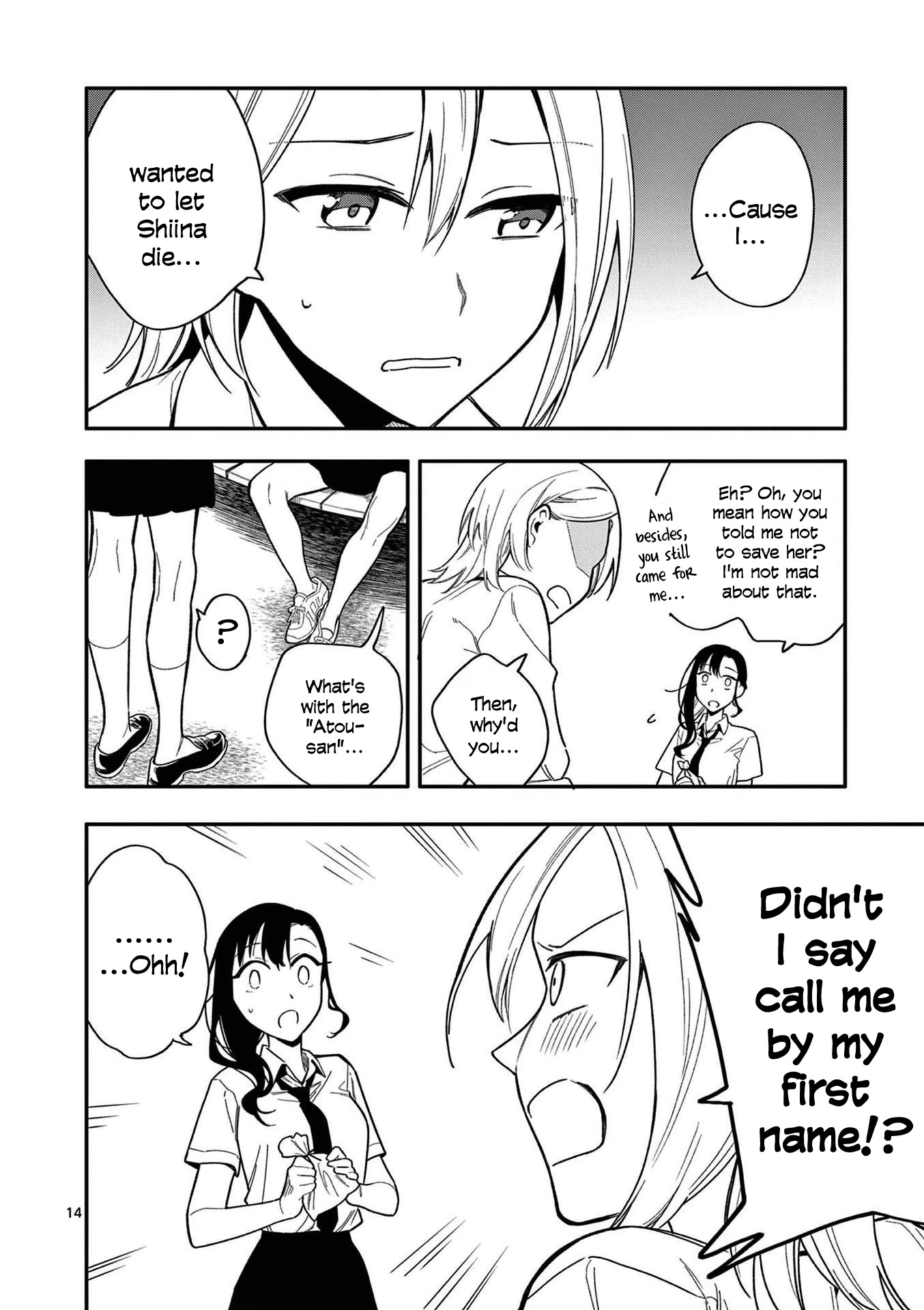 Liar Satsuki Can See Death Chapter 24 page 14 - Chapter 24: Reconciliation
