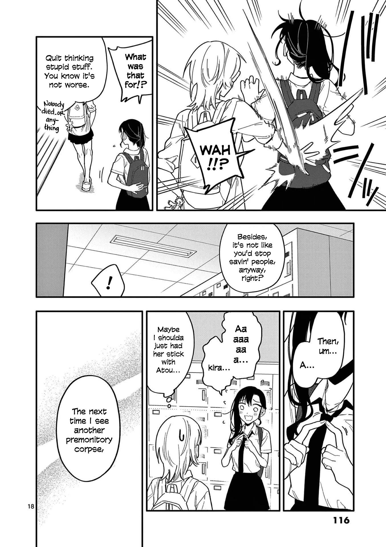 Liar Satsuki Can See Death Chapter 24 page 18 - Chapter 24: Reconciliation