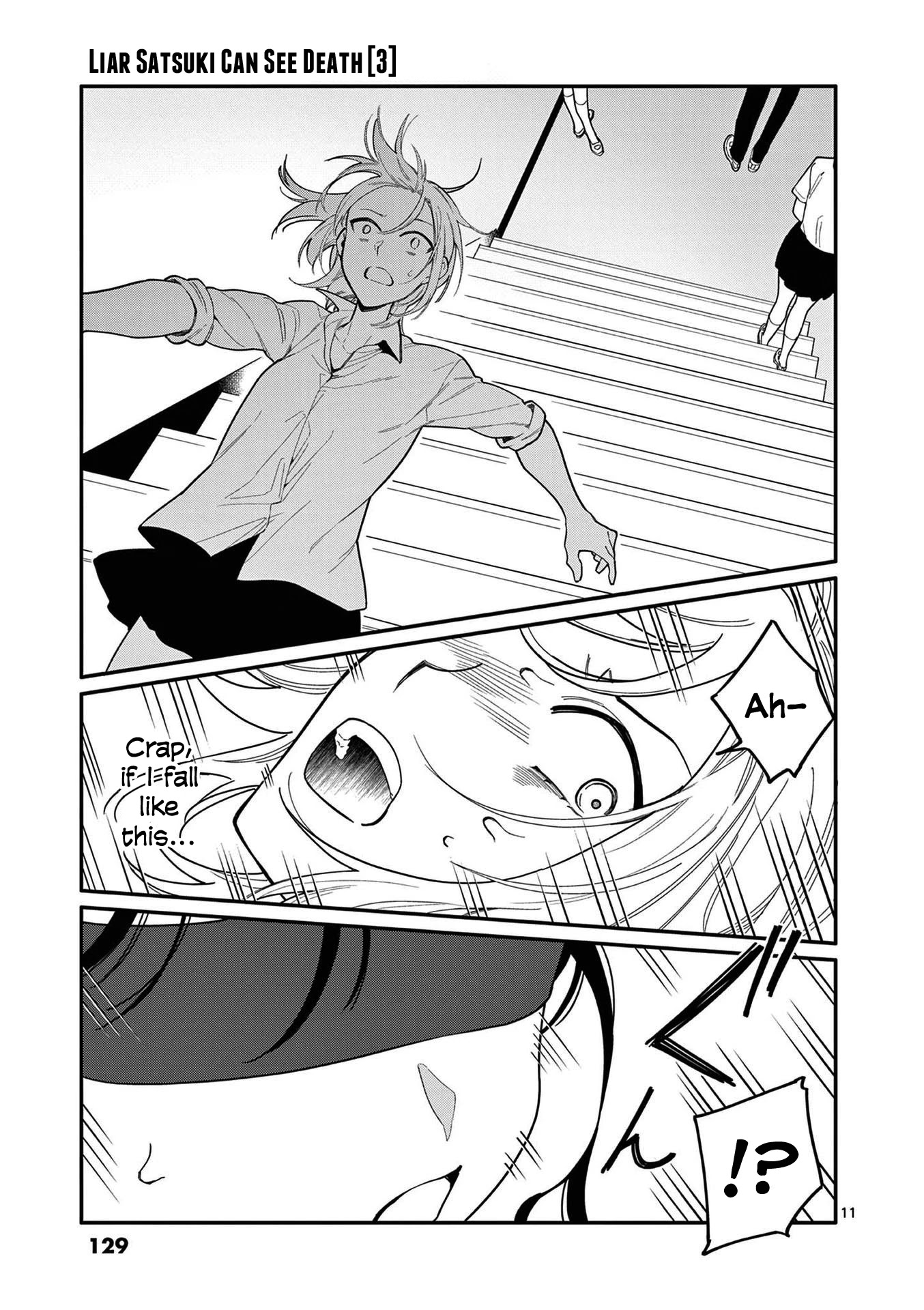 Liar Satsuki Can See Death Chapter 25 page 11 - Chapter 25: Partners