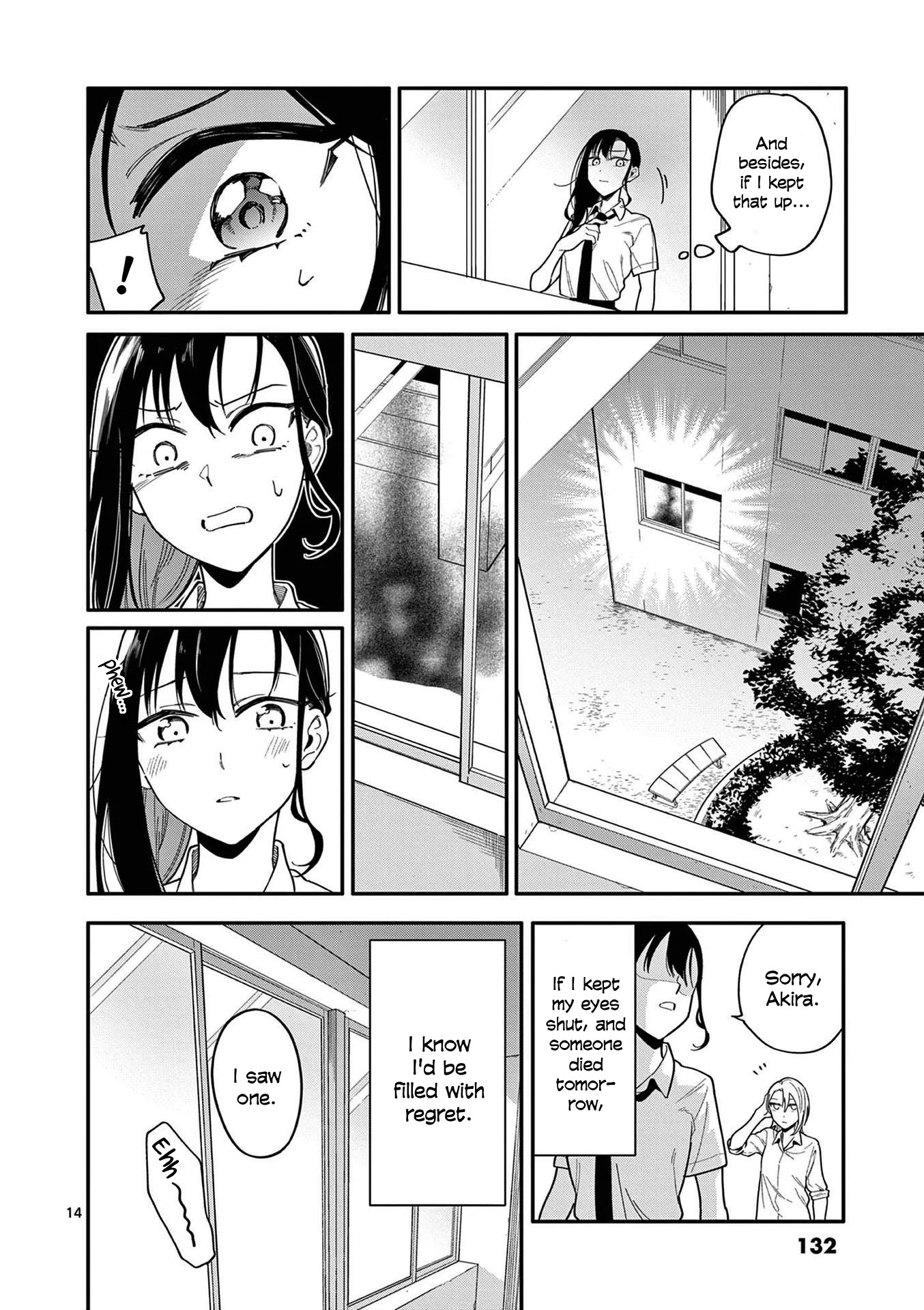 Liar Satsuki Can See Death Chapter 25 page 14 - Chapter 25: Partners